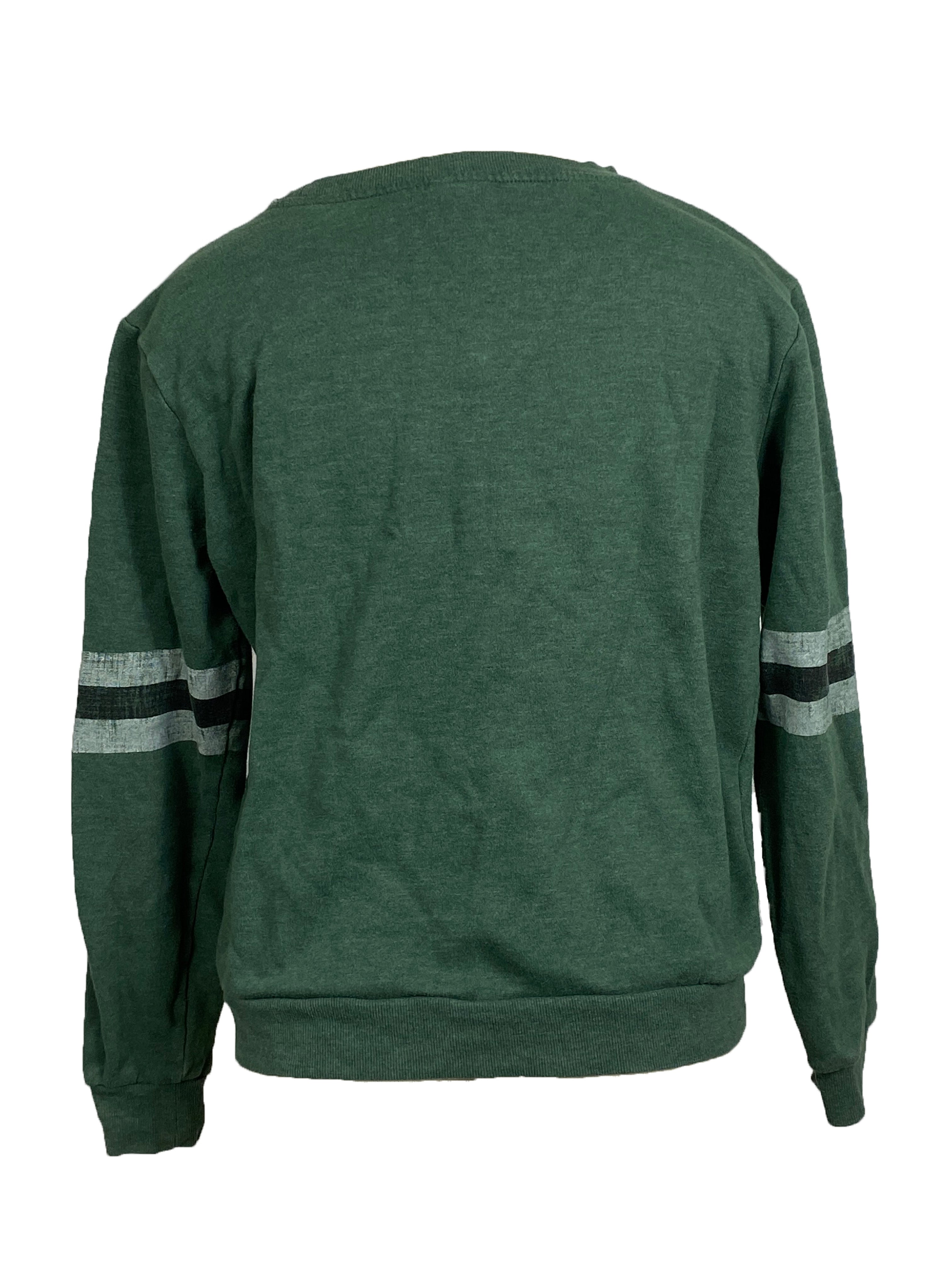 Green Michigan State Crewneck Sweatshirt Womens Size M