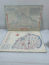 Lot of 3 Michigan Hydrographic Lake Maps-Southern, Central & UP 1965 SC