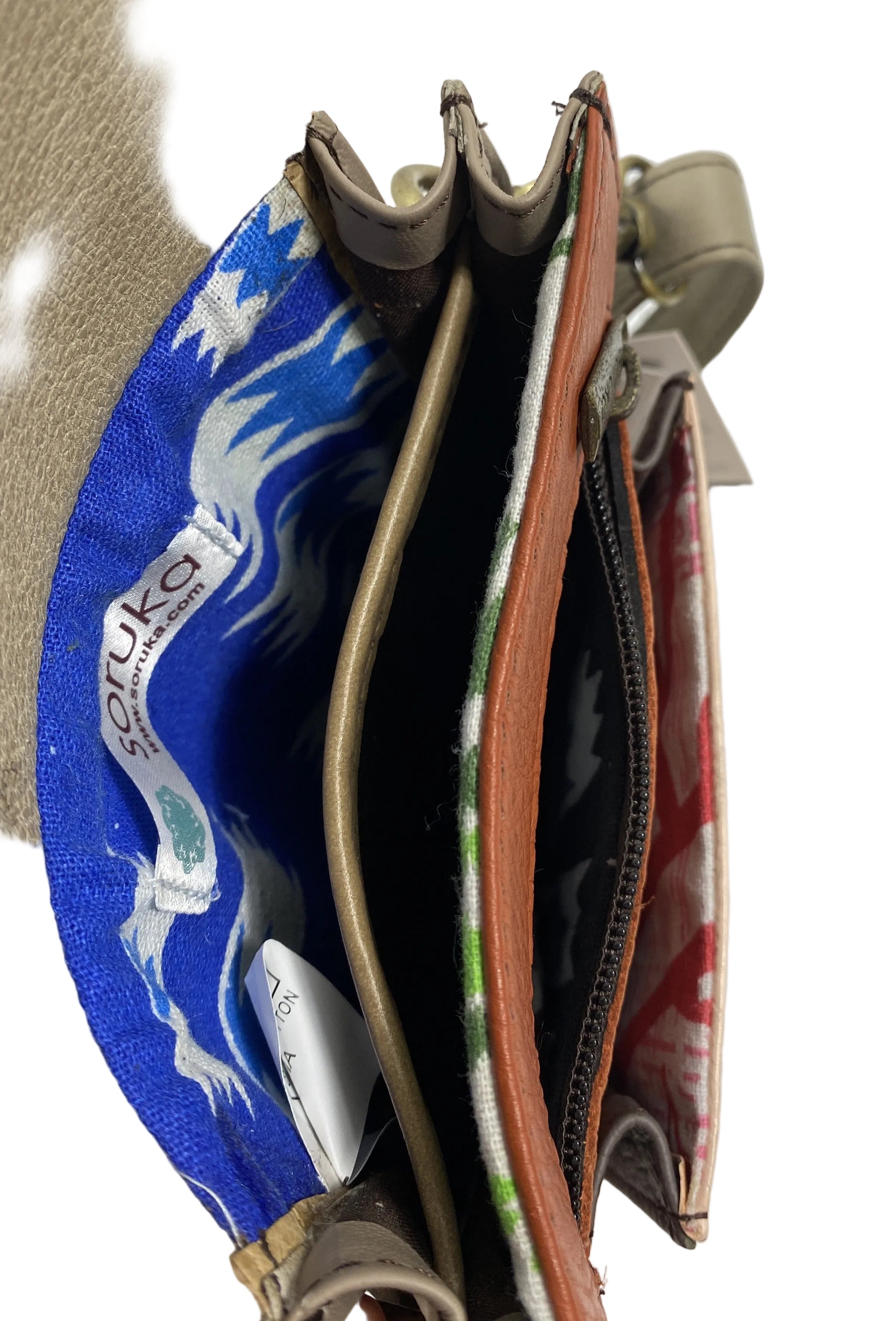 Soruka Aiko Print Multicolor Crossbody Bag
