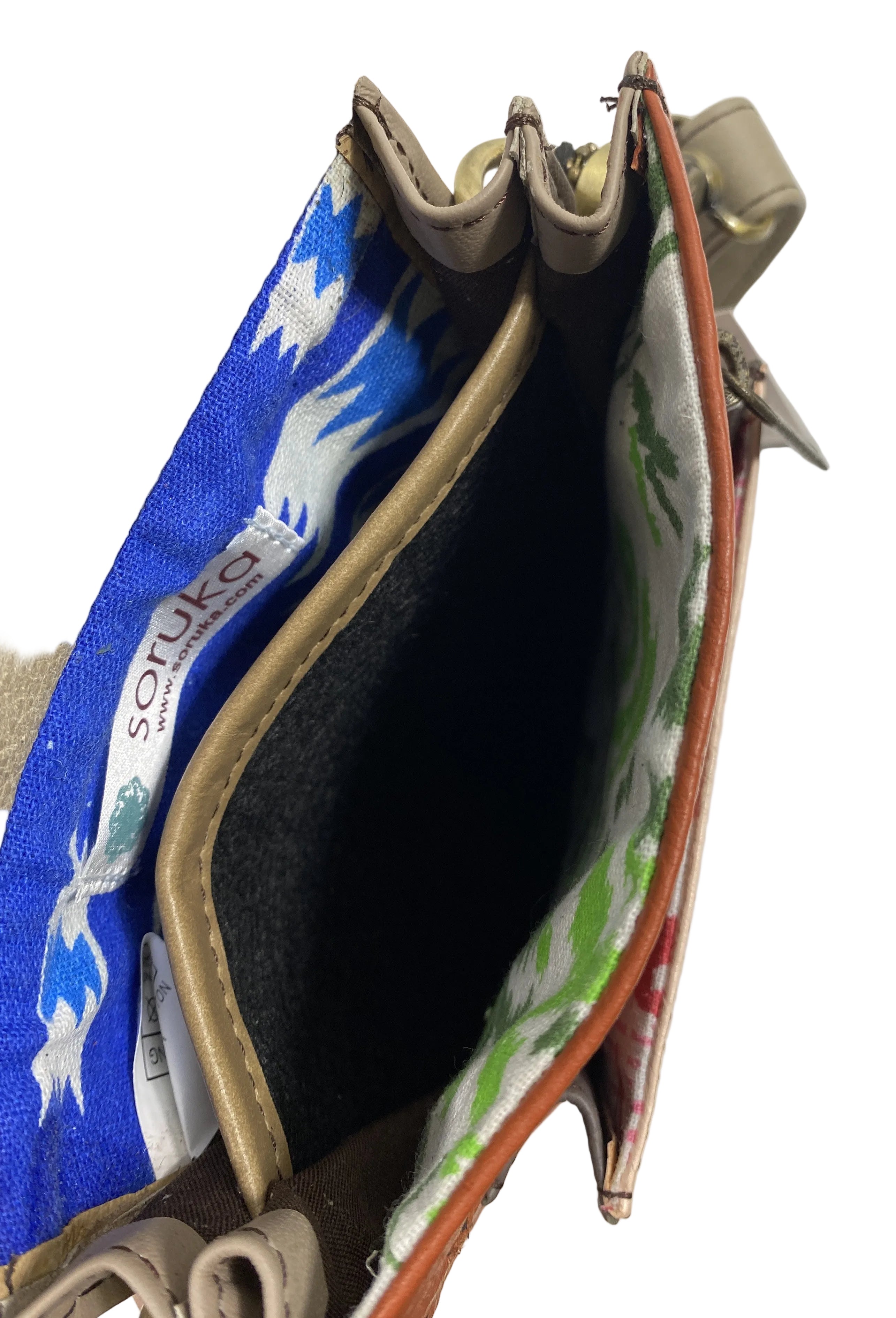 Soruka Aiko Print Multicolor Crossbody Bag