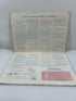 Lot of 3 Michigan Hydrographic Lake Maps-Southern, Central & UP 1965 SC