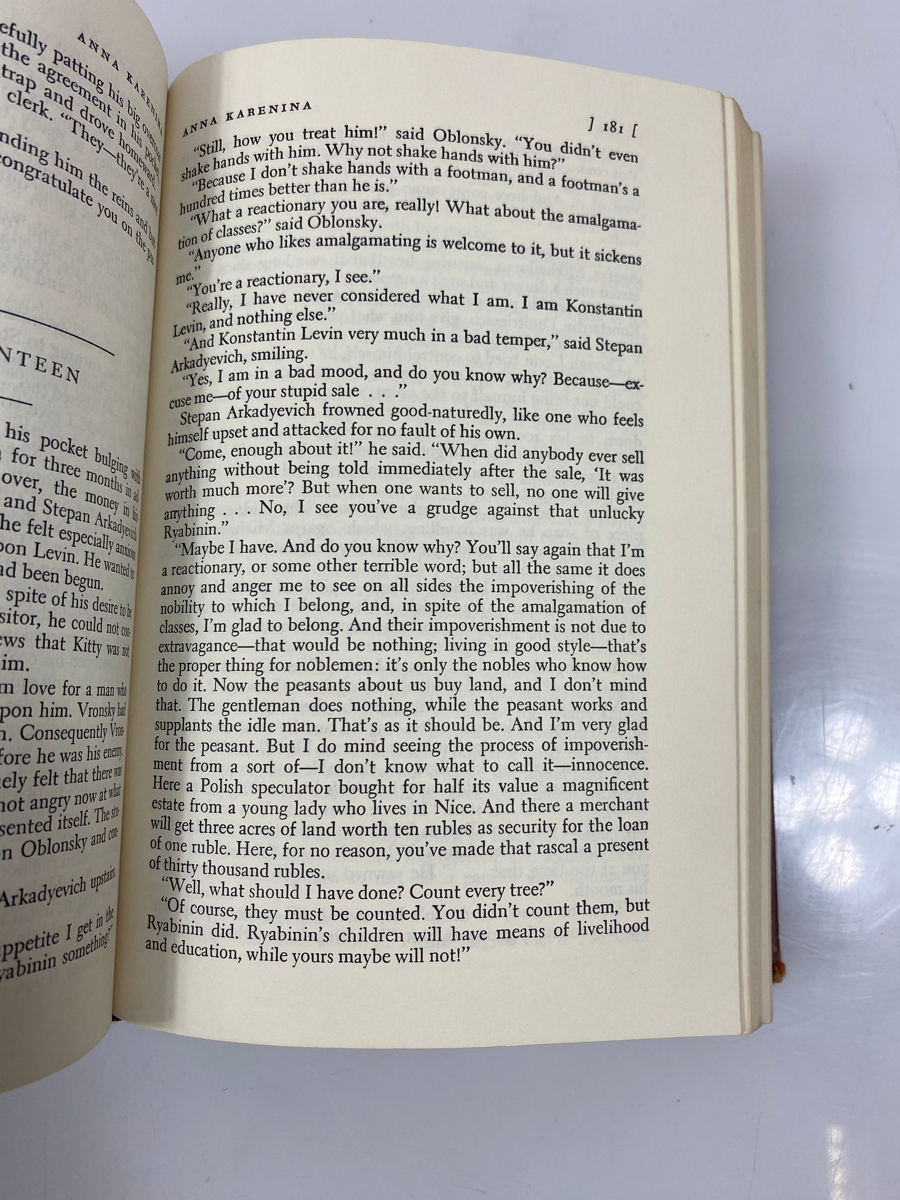 Anna Karenina by Leo Tolstoy Random House 1965 HC