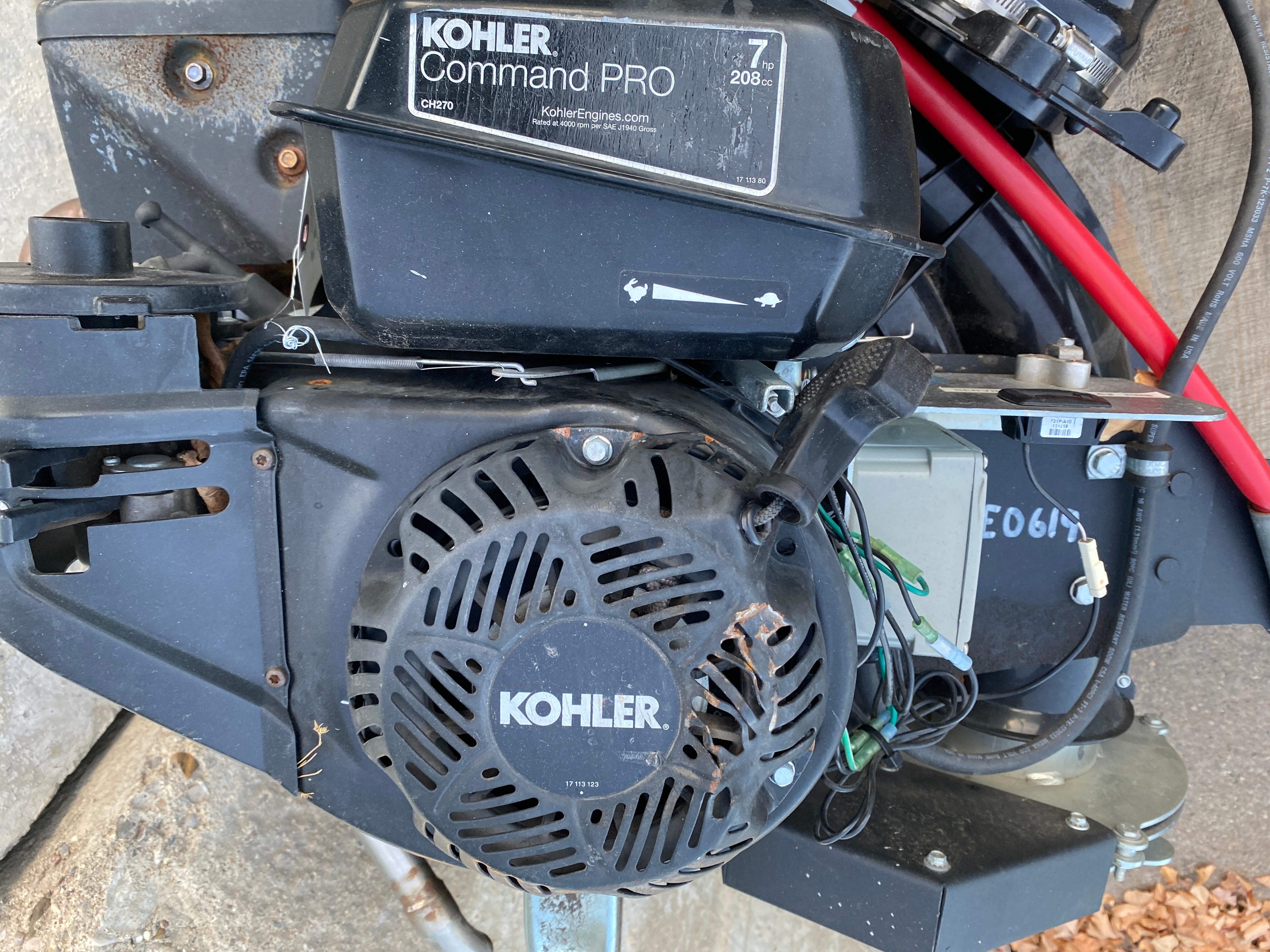 Kohler Command Pro #CH270 Engine Blower