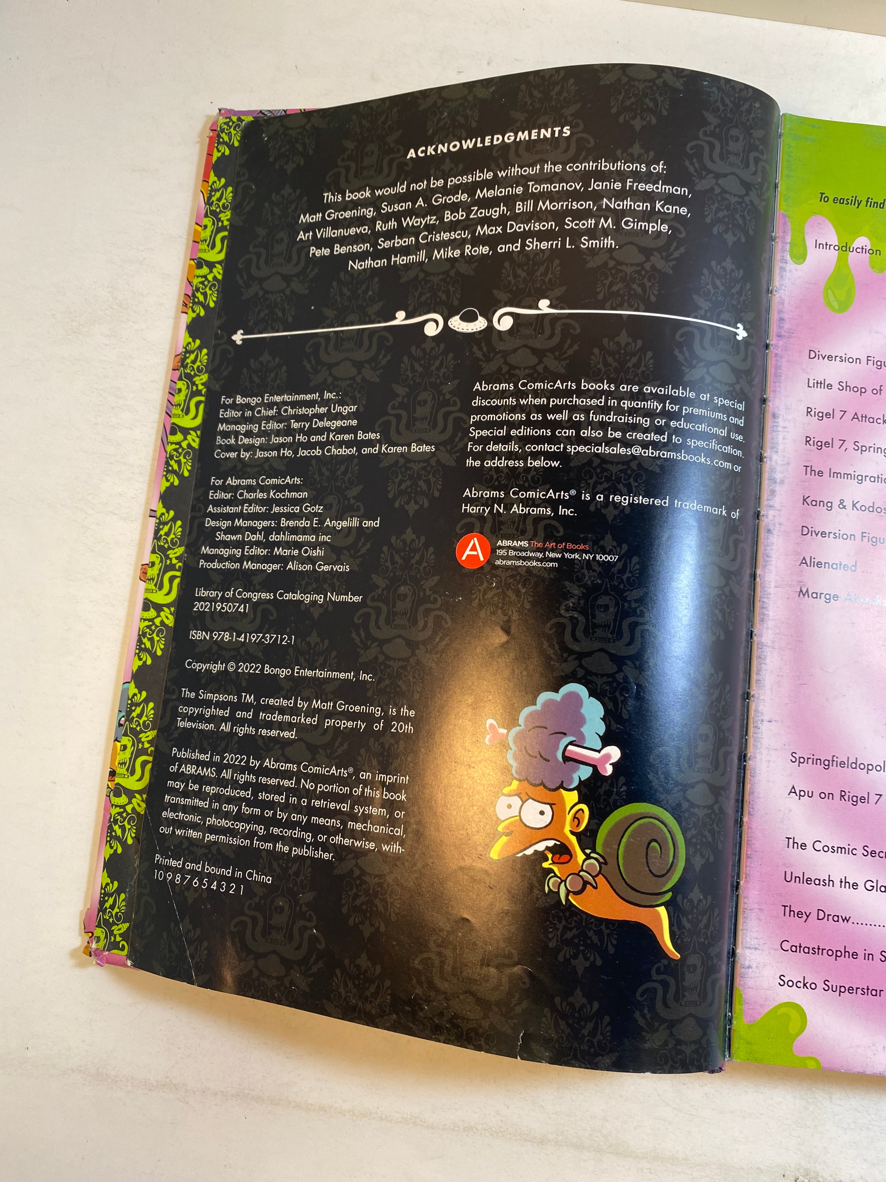 Simpsons Treehouse of Horror Omnibus Volume 1 2022