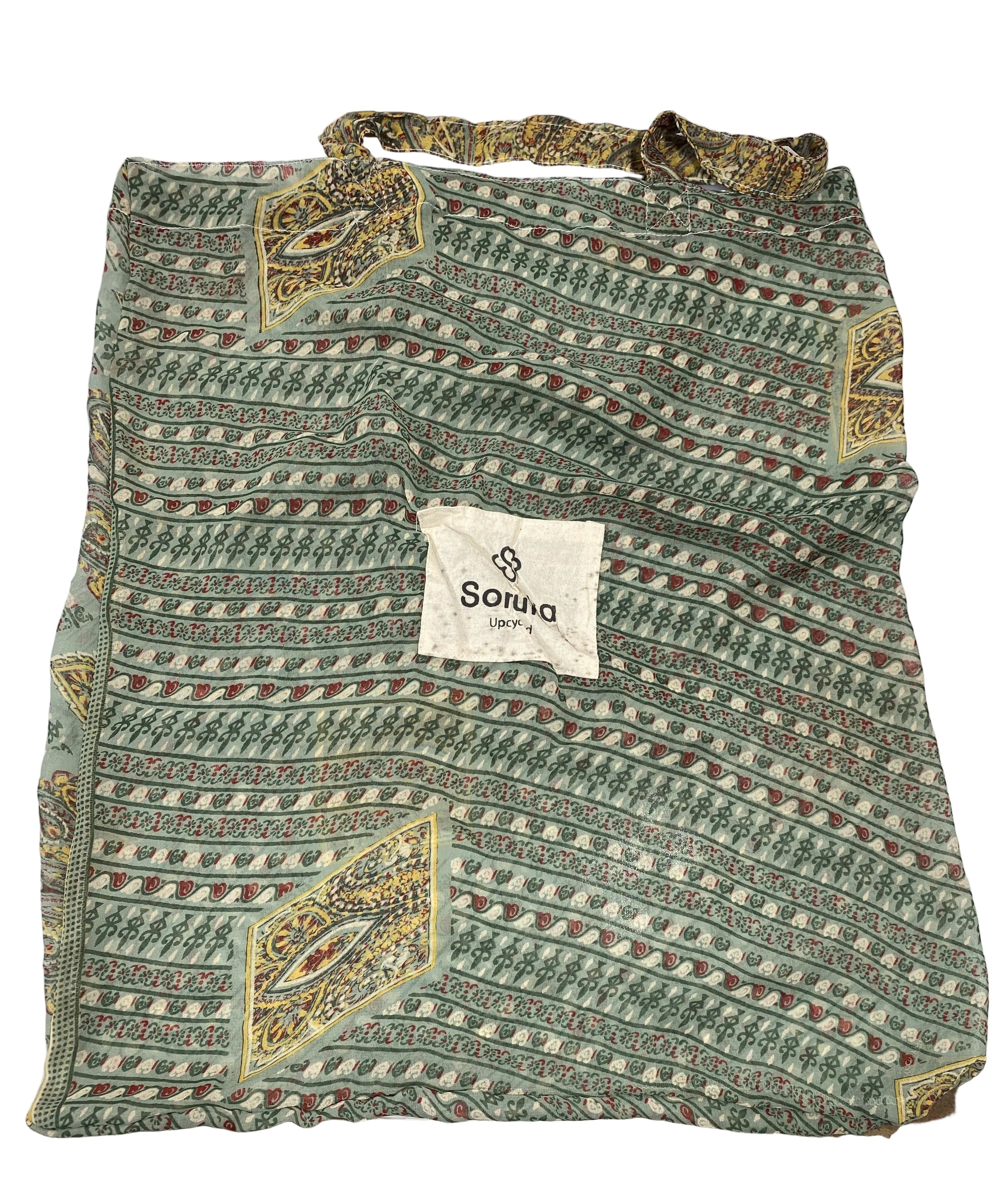 Soruka Green and Blue Amanda Shoulder Bag