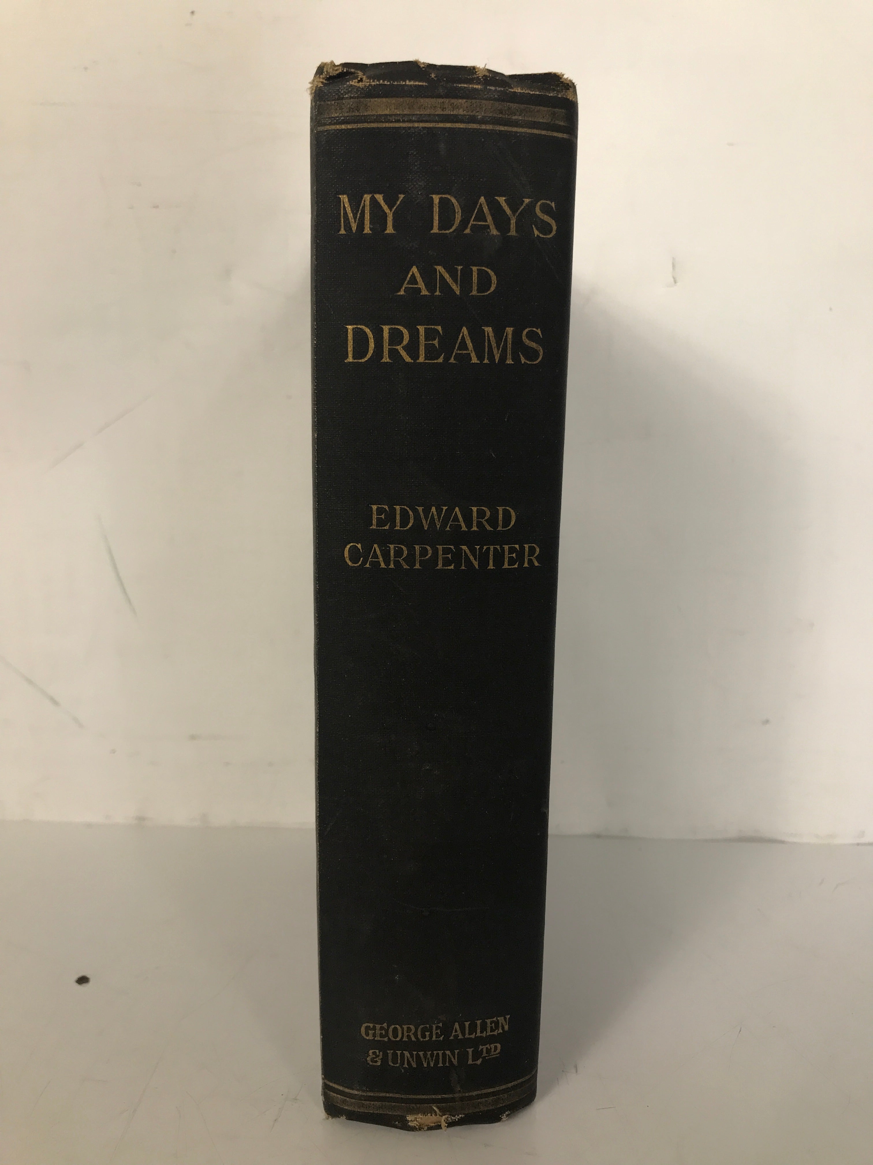 My Days and Dreams Edward Carpenter 1921 3rd Edition Antique HC