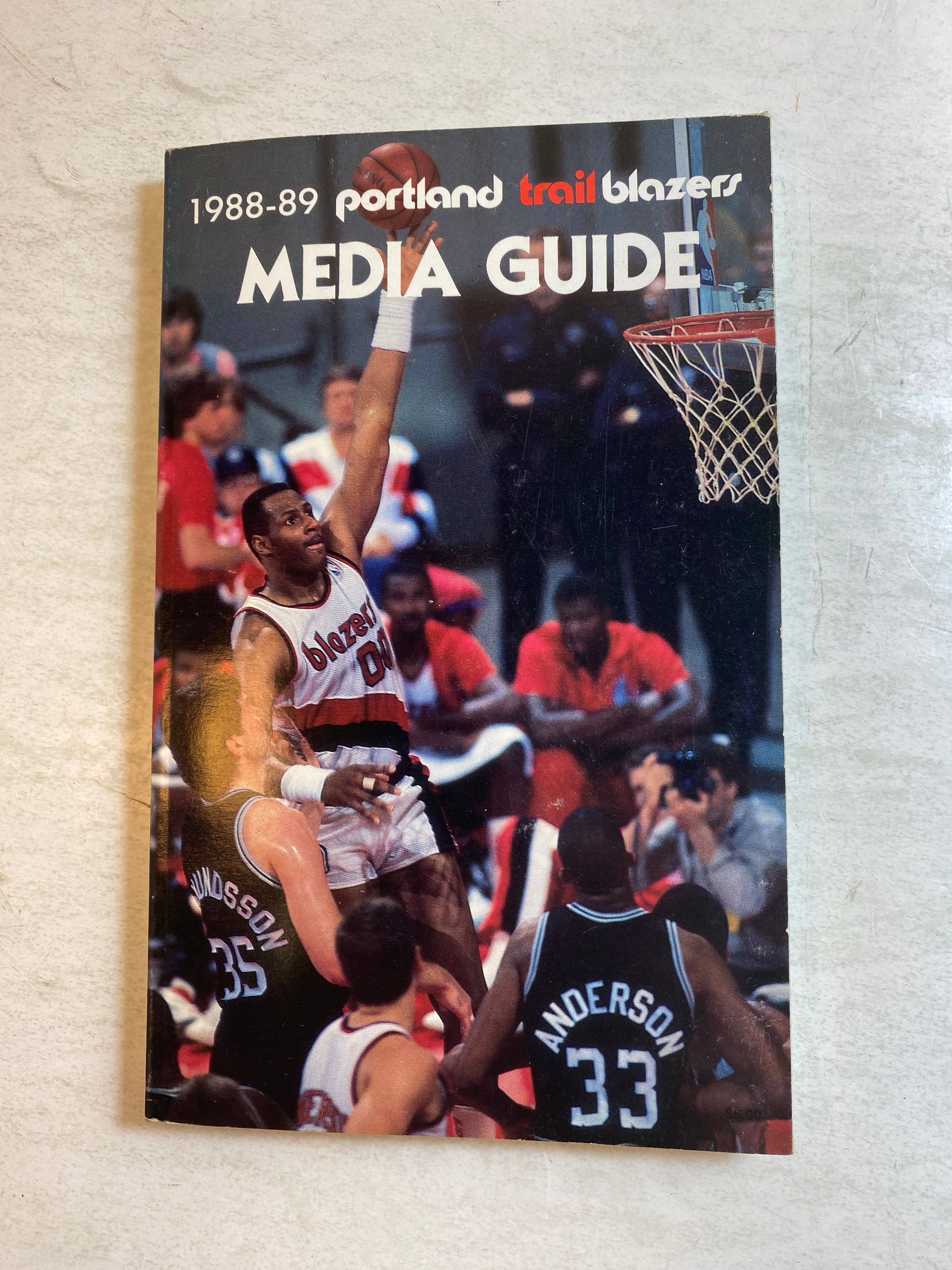 Portland Trailblazers NBA Media Guide 1988-1989
