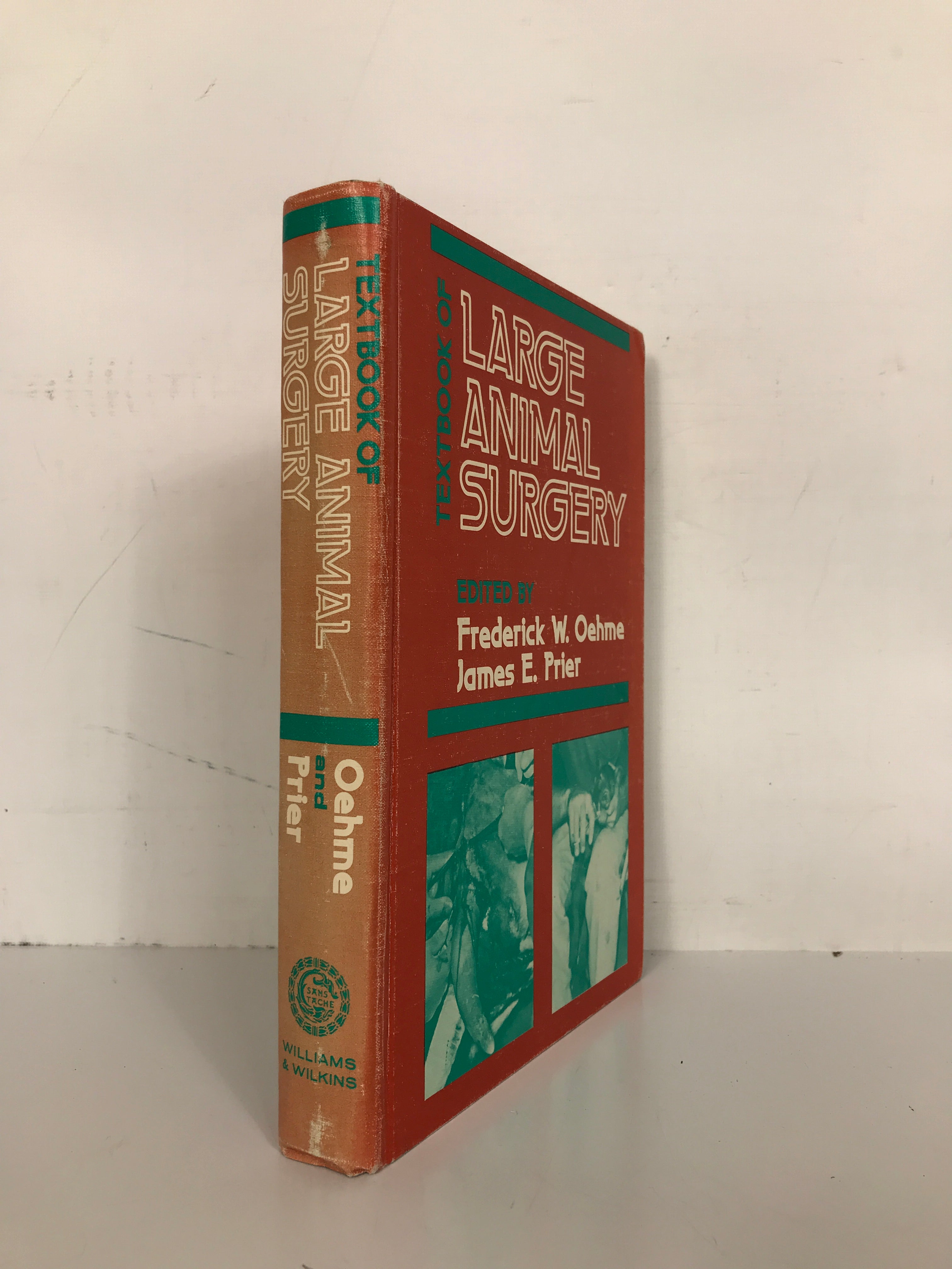 Textbook of Large Animal Surgery by Oehme & Prier First Edition 1976 Reprint HC