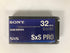 Sony SBP-32 32GB SxS Pro Memory Card w/Case