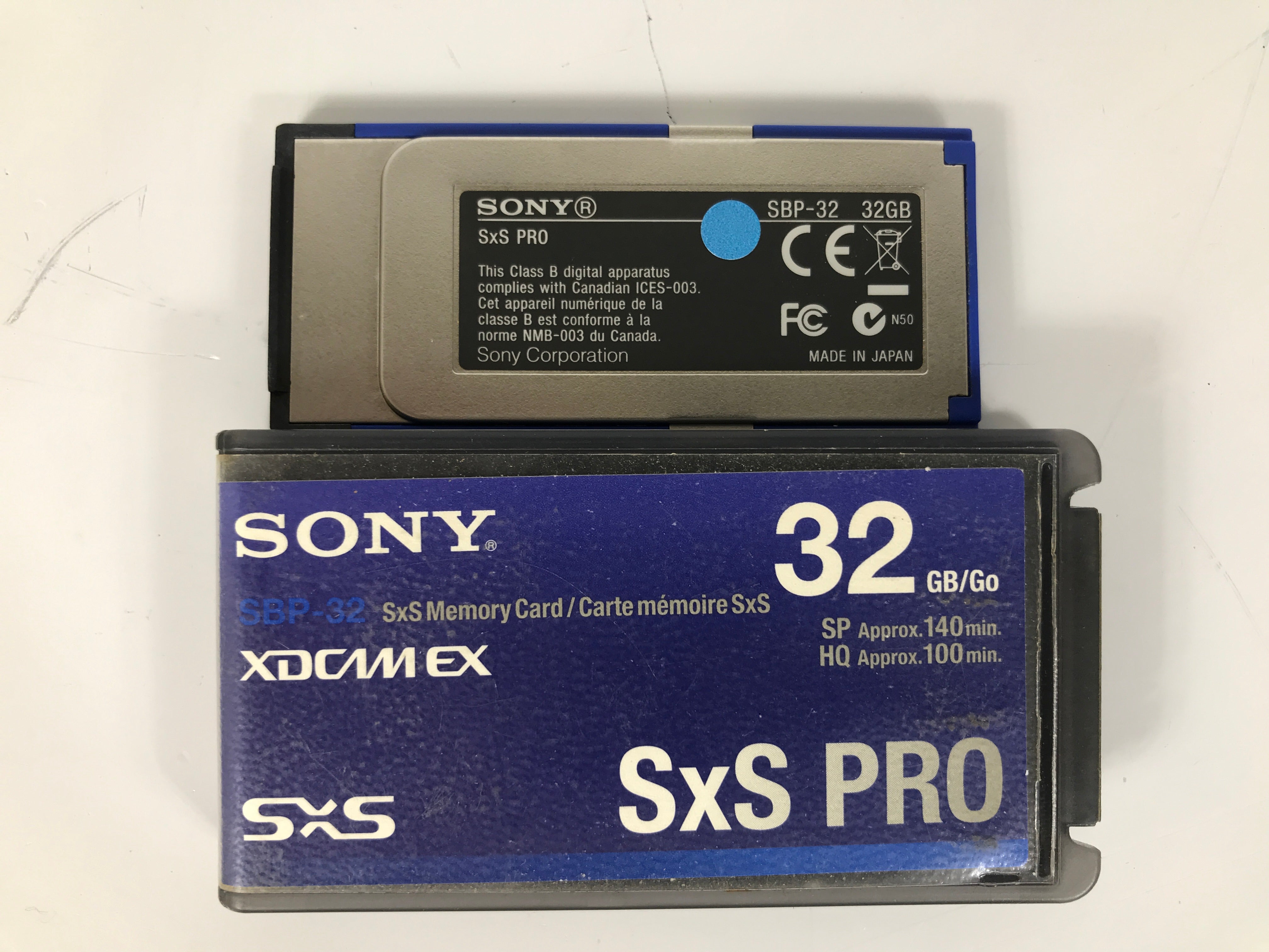 Sony SBP-32 32GB SxS Pro Memory Card w/Case