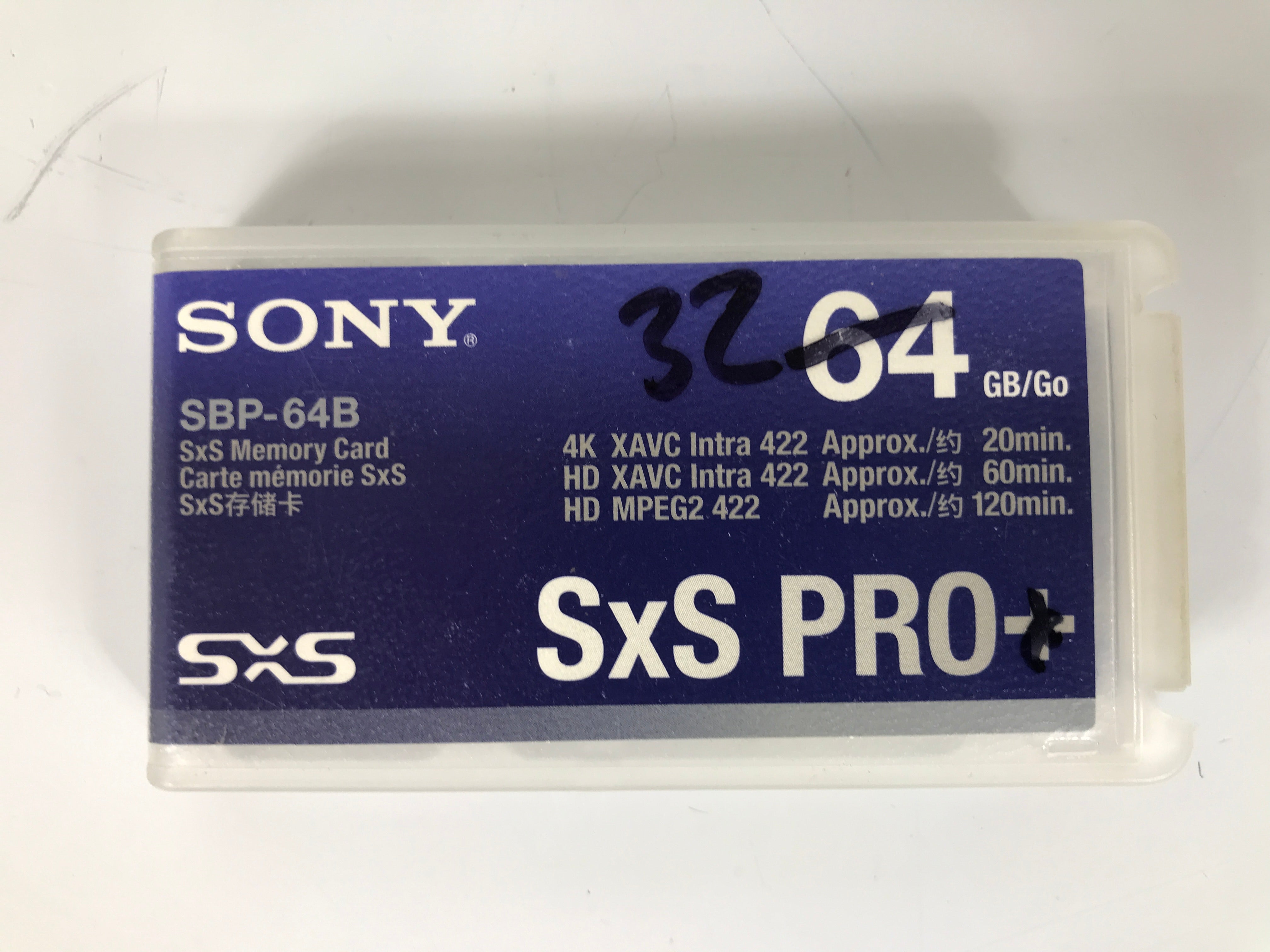 Sony SBP-32 32GB SxS Pro Memory Card w/Case