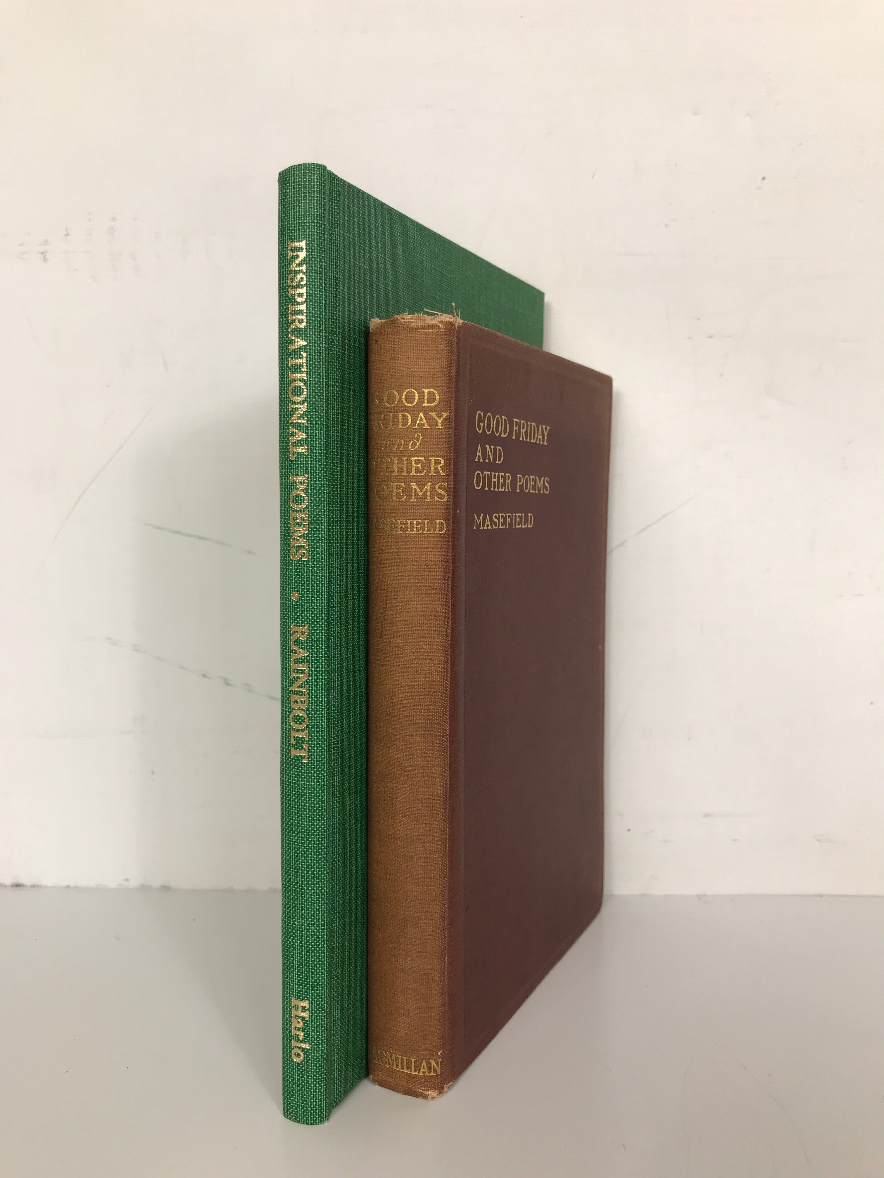Lot of 2 Poetry Books:1916-1973 HC