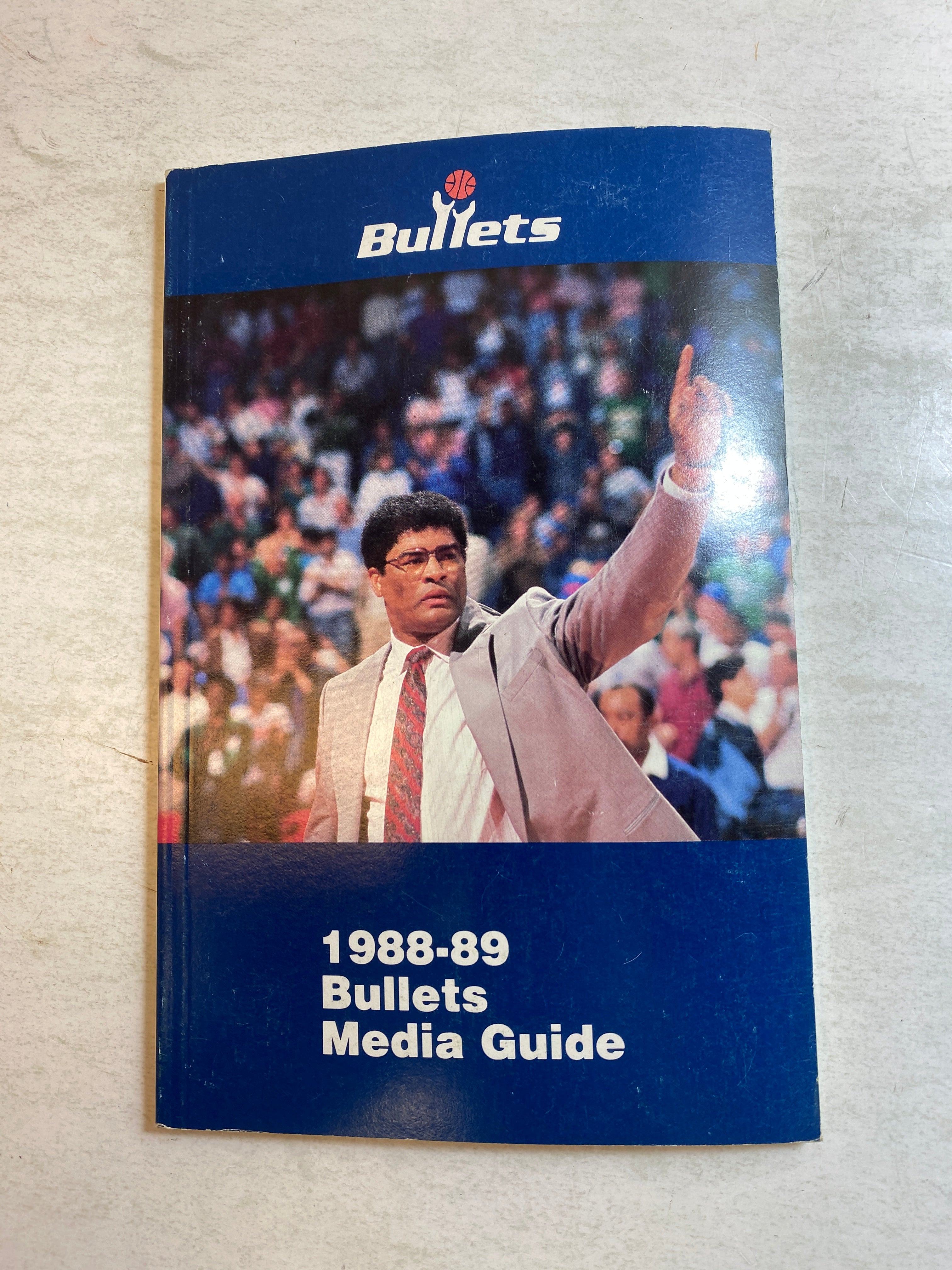 Washigton Bullets NBA Media Guide 1988-1989