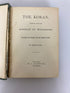 The Koran Translated by George Sale W.L. Allison Co. HC