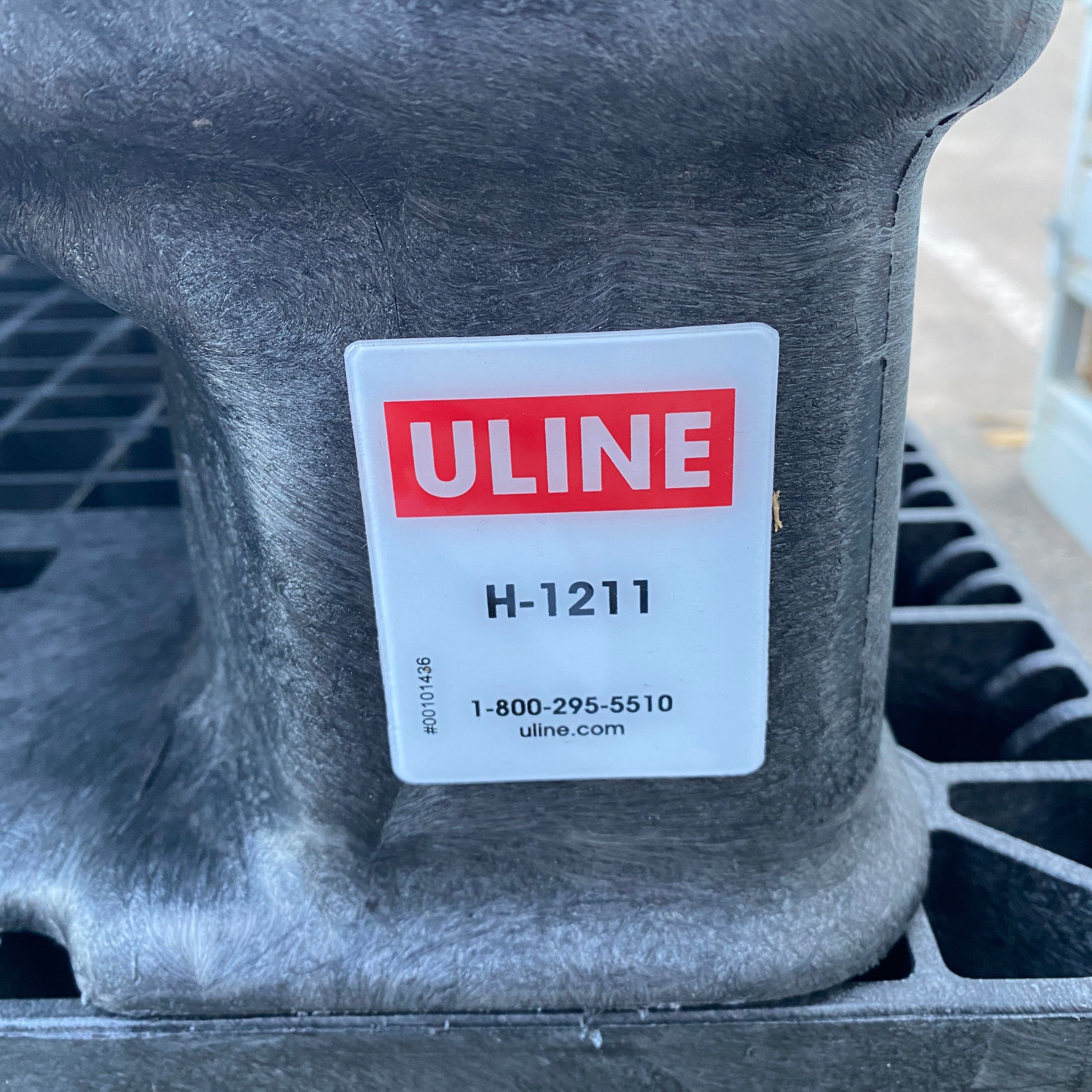 Uline #H-1211 Hard Plastic Pallet