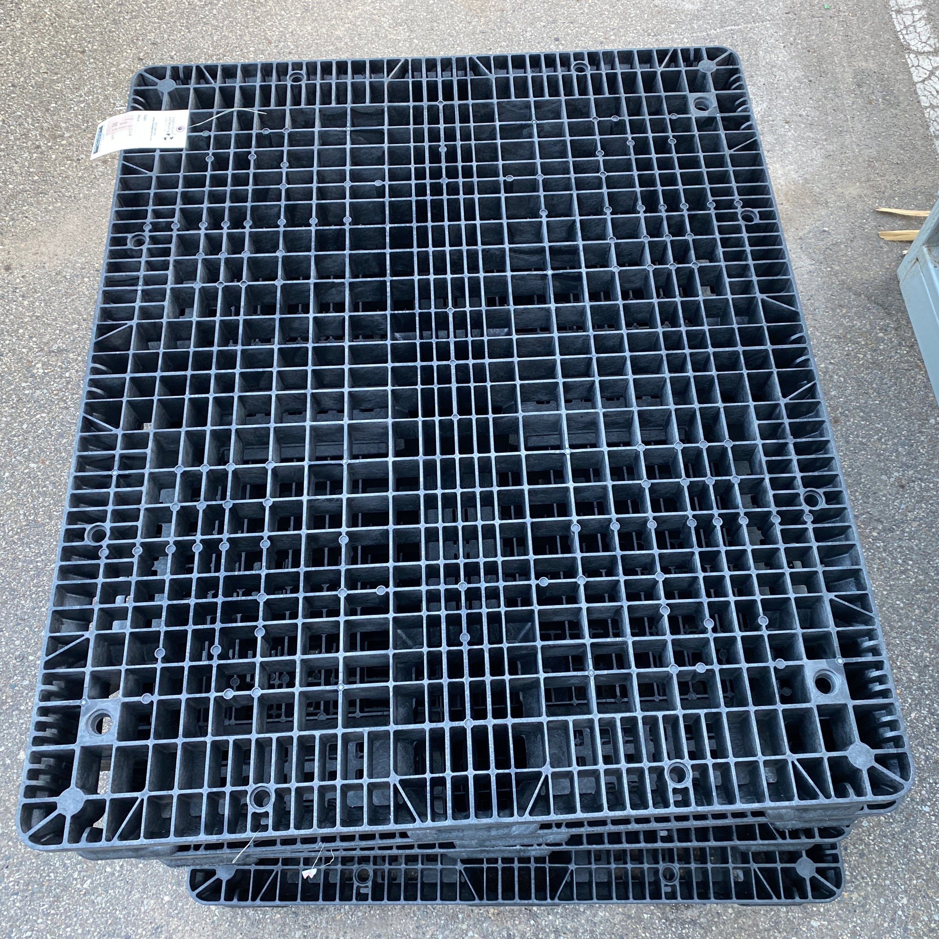 Uline #H-1211 Hard Plastic Pallet