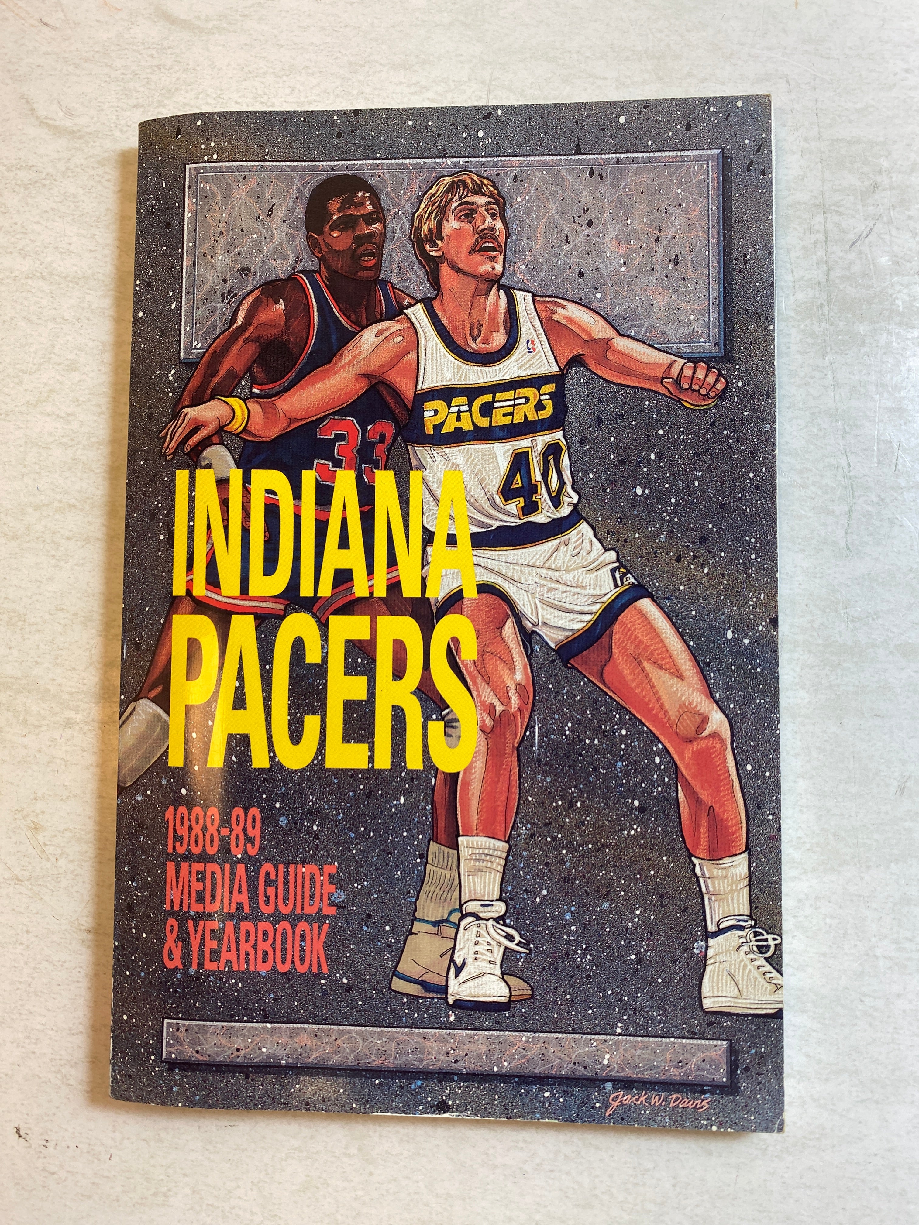 Indiana Pacers NBA Media Guide 1988-1989