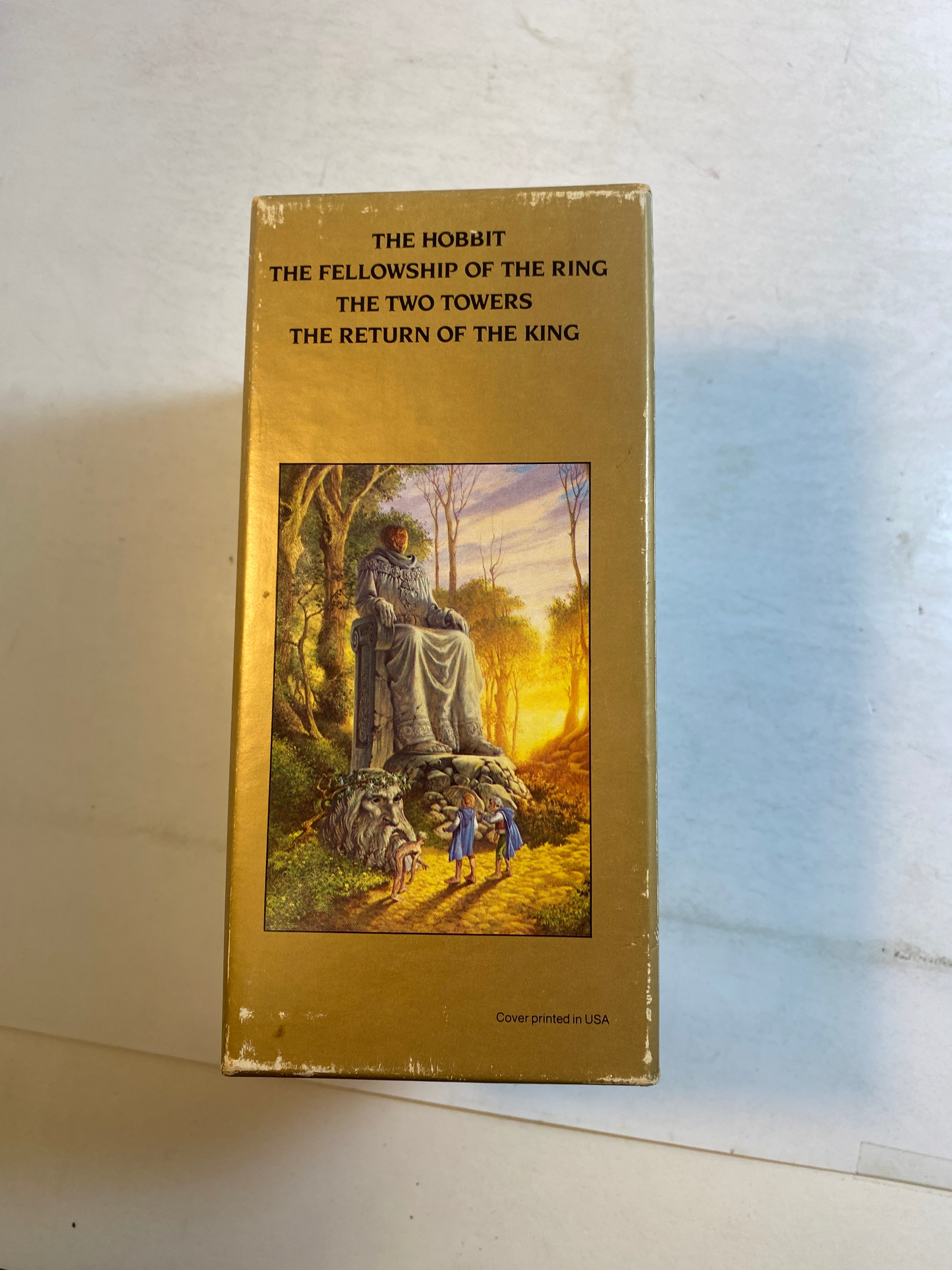 Lord of the Rings JRR Tolkien 4 Book Box Set 1984