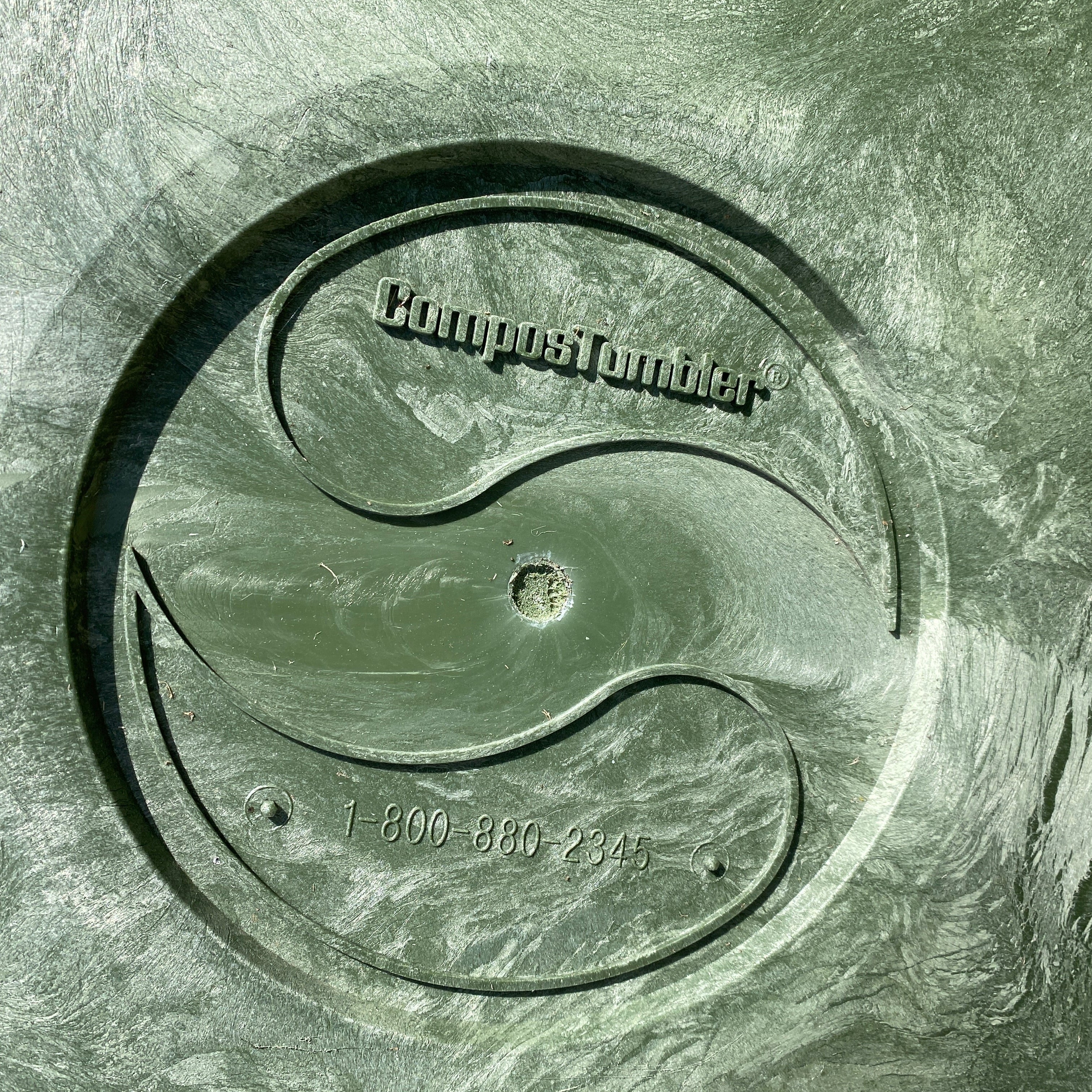 "Compostumbler" Hand Crank Compost Tumbler