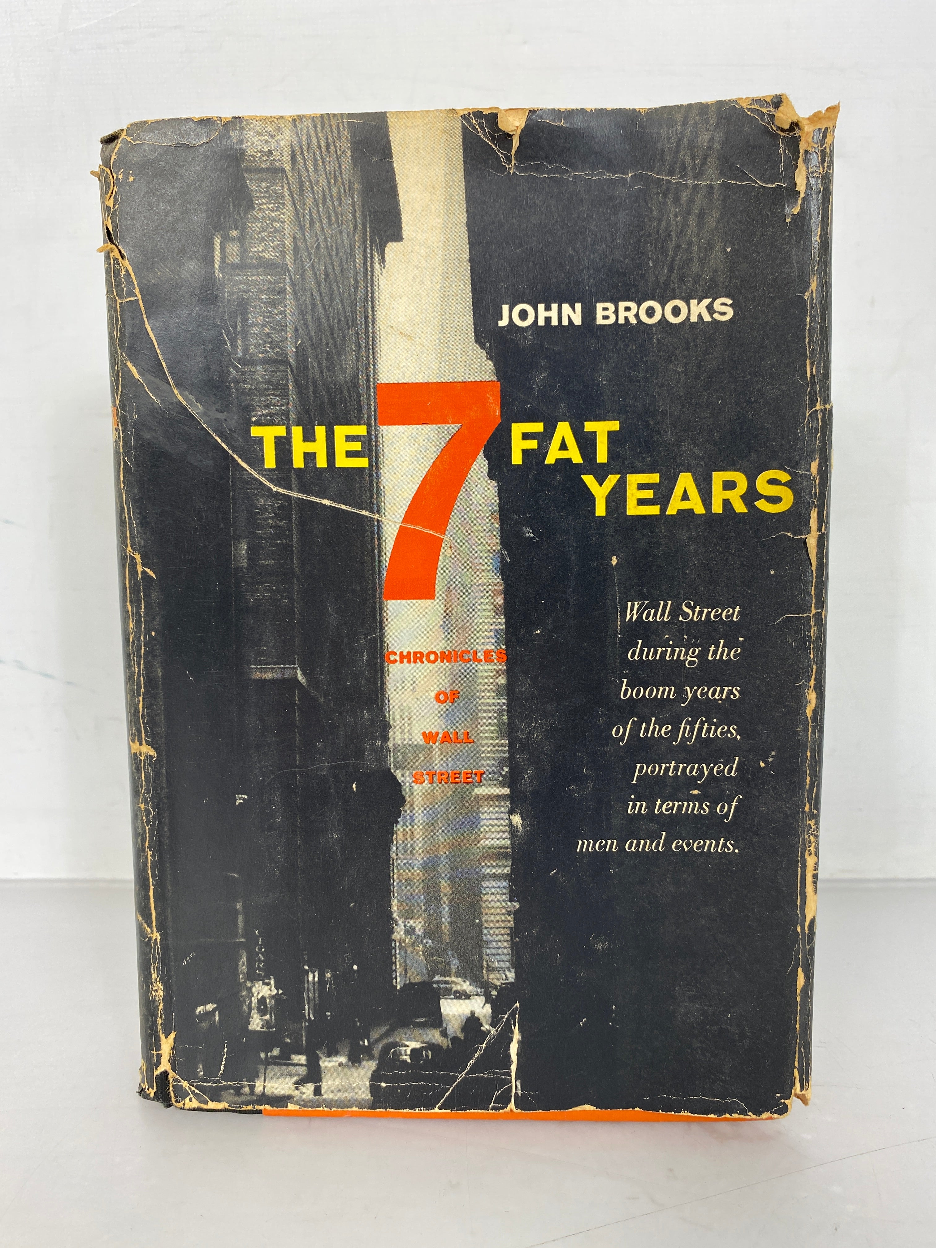 First Edition The 7 Fat Years by Books Chronicles of Wall Street 1958 HC DJ