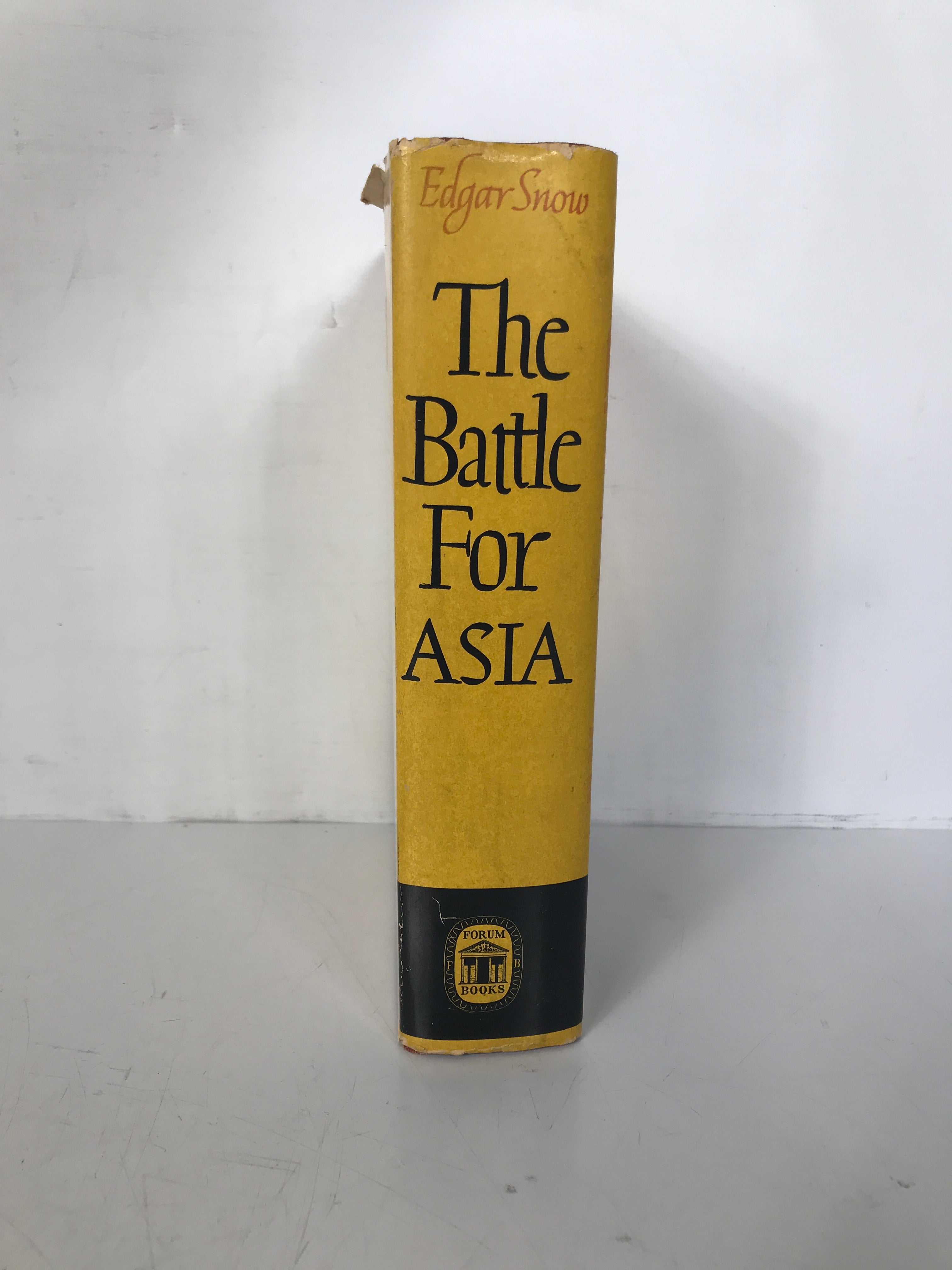 The Battle for Asia Edgar Snow 1942 Second Printing HC DJ