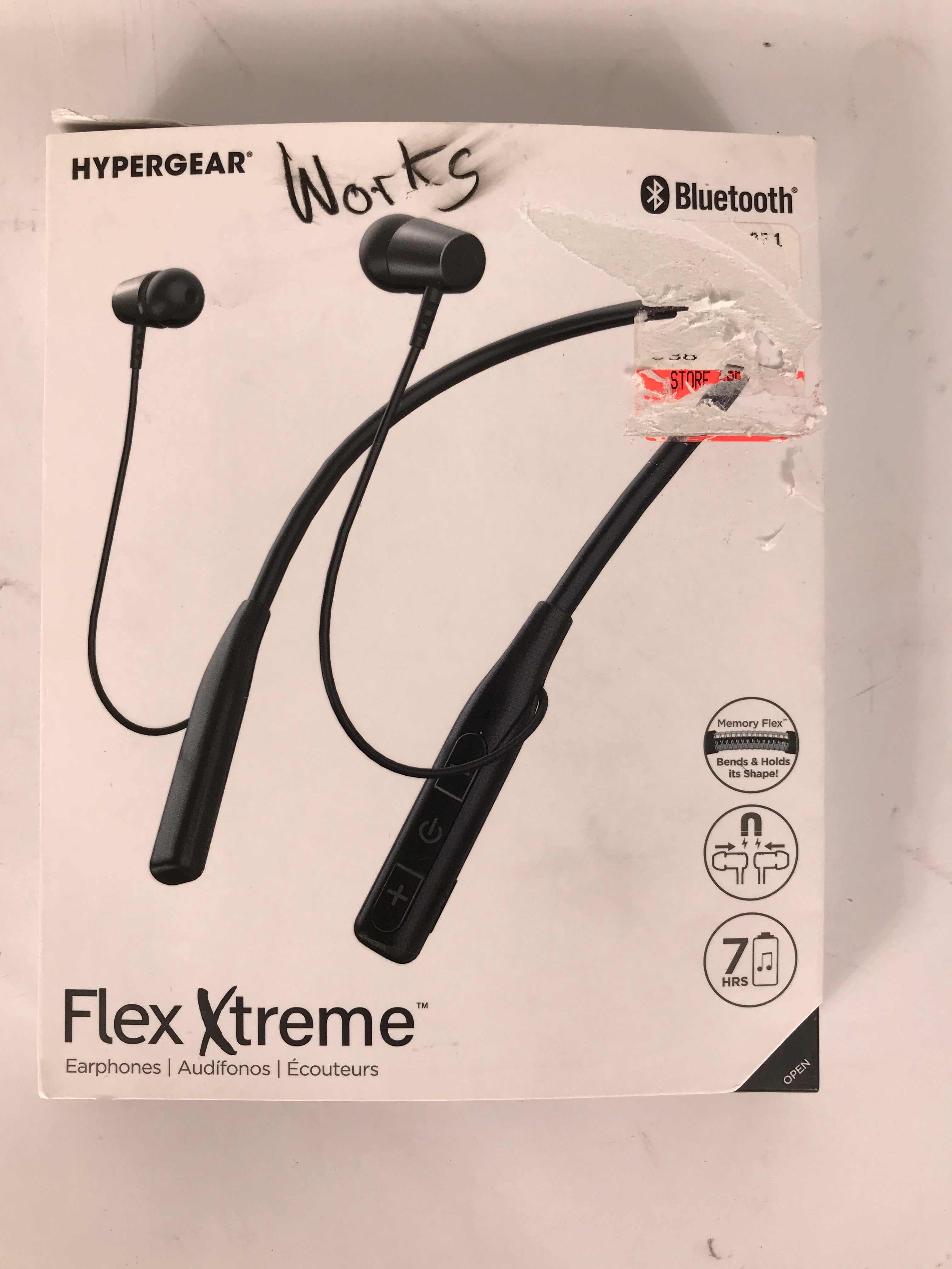 HyperGear Flex Xtreme Wireless Earphones - Black