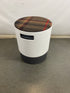 Steelcase White Plaid Turnstone Buoy Task Stool