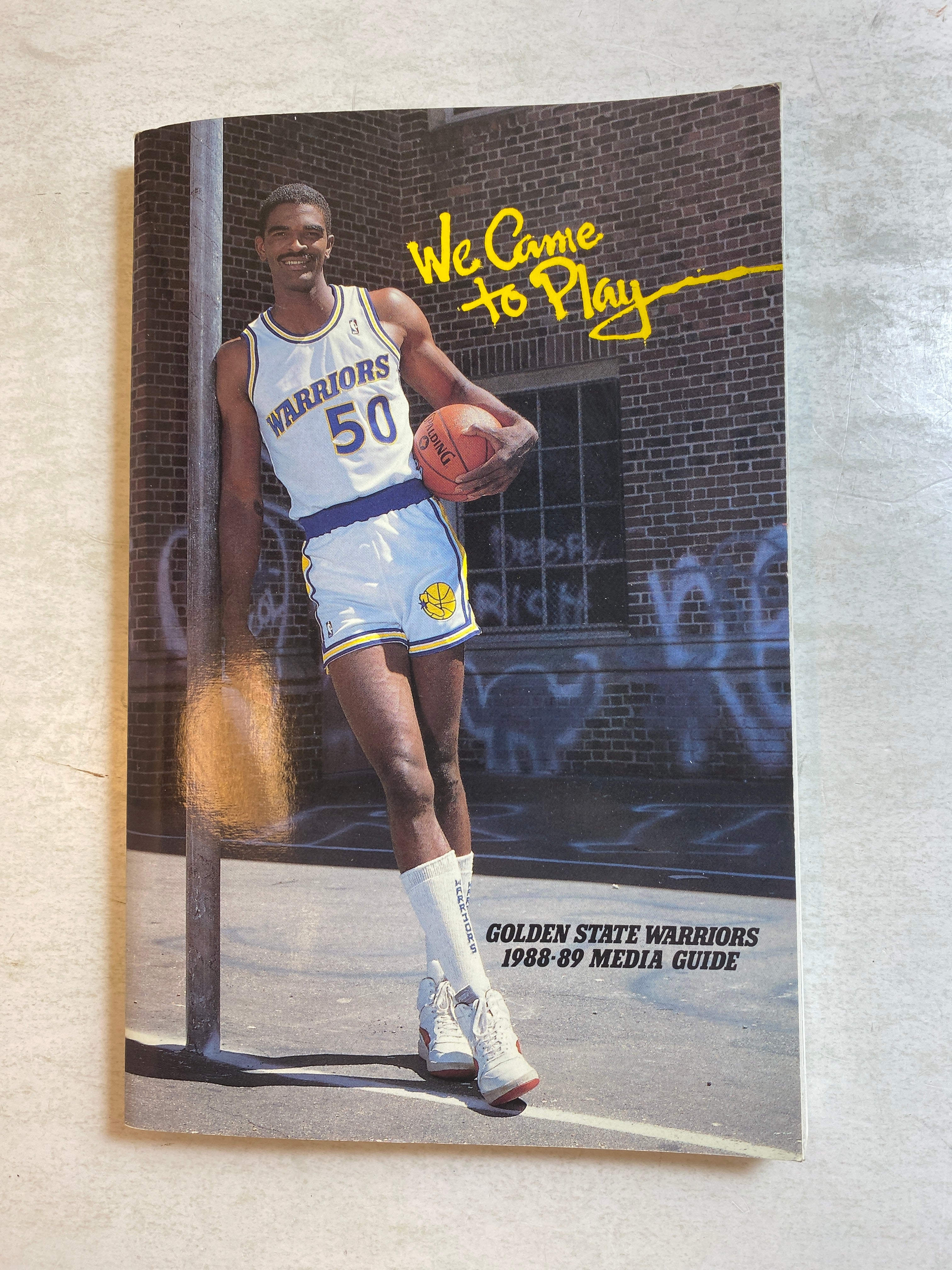 Golden State Warriors NBA Media Guide 1988-1989