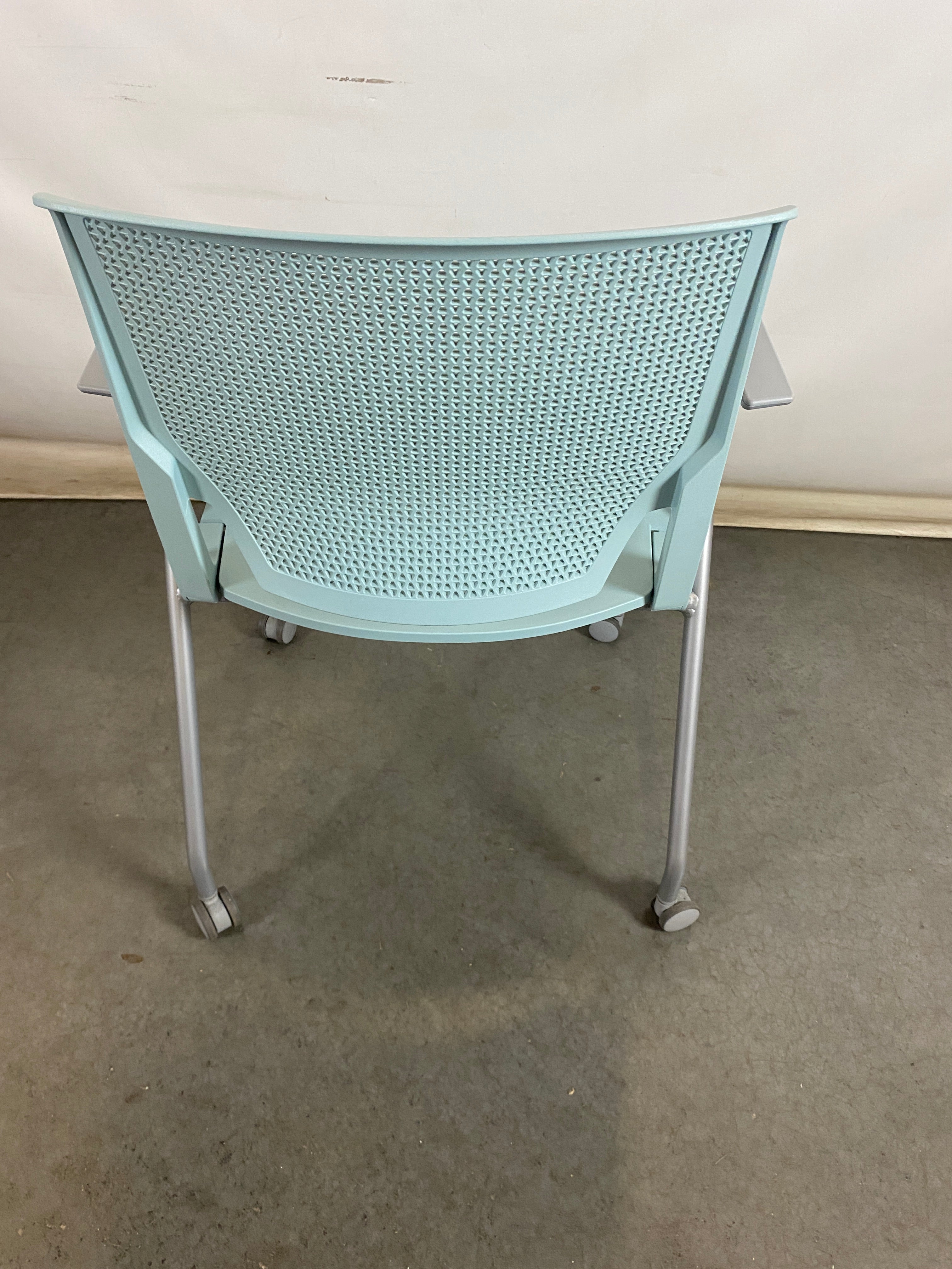 Haworth Light Blue Office Chair