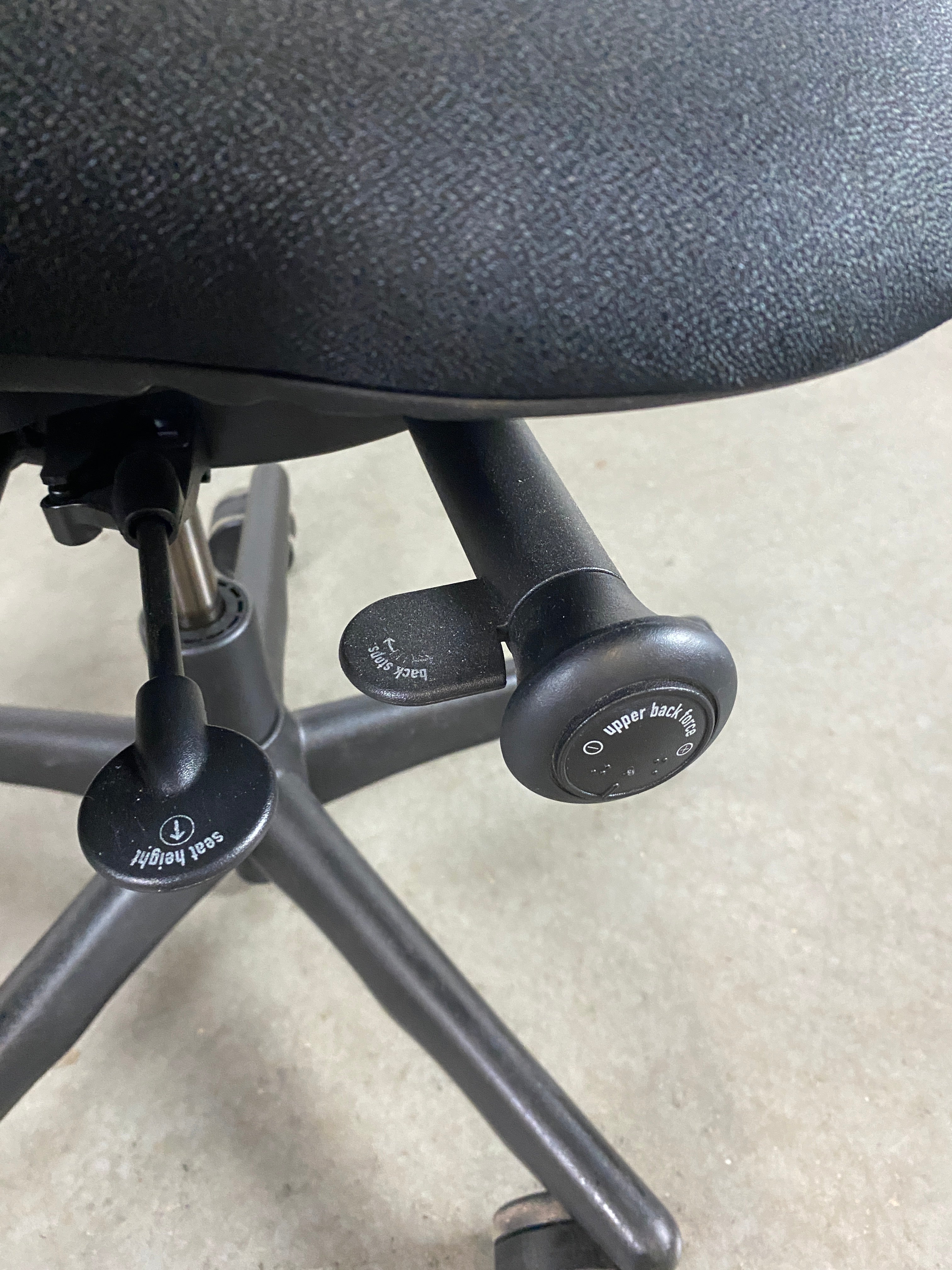 Steelcase Black Adjustable Office Chair