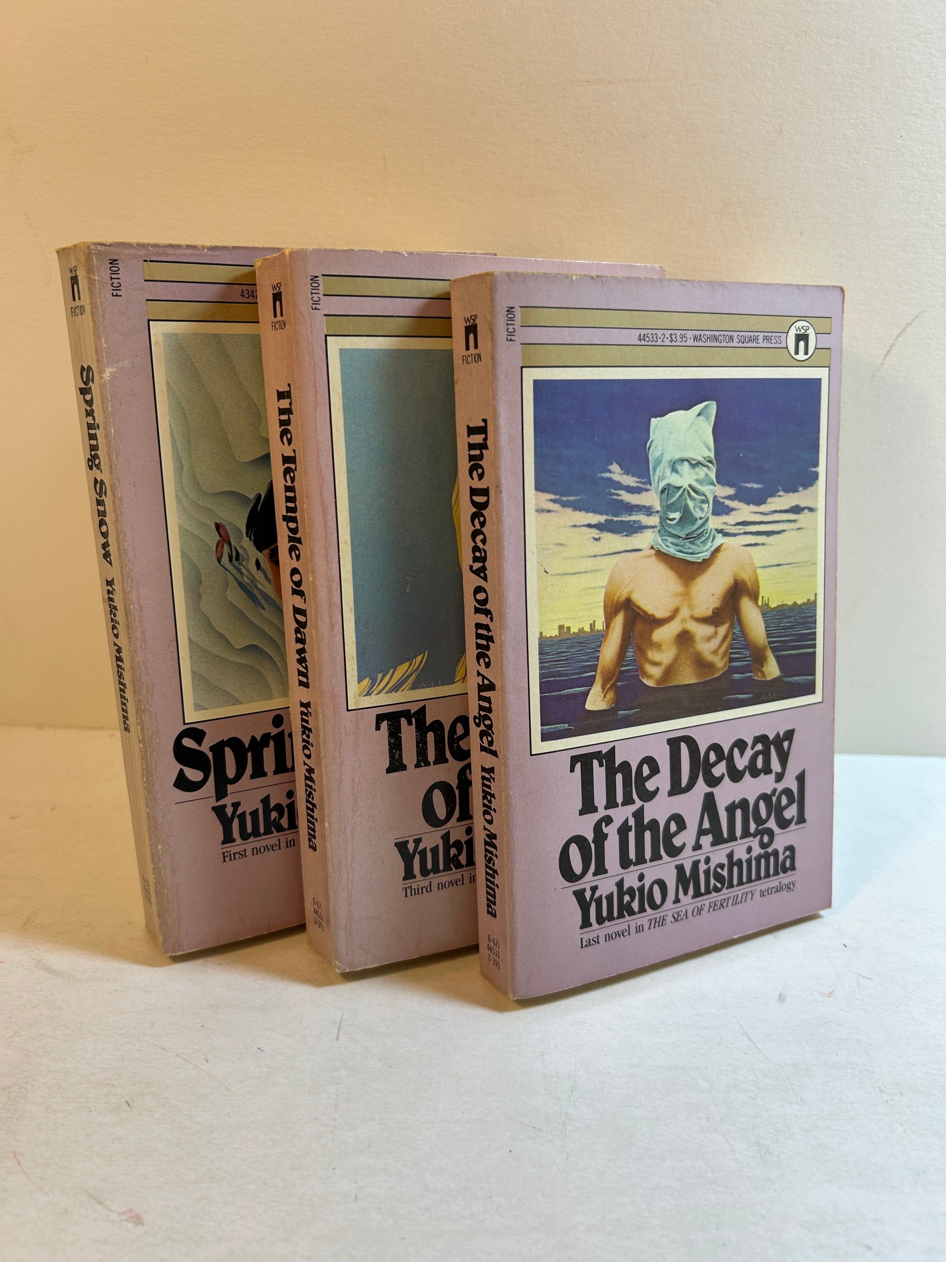 Lot of 3 Yukio Mishima: Spring Snow/Temple of Dawn/Decay of the Angel SC