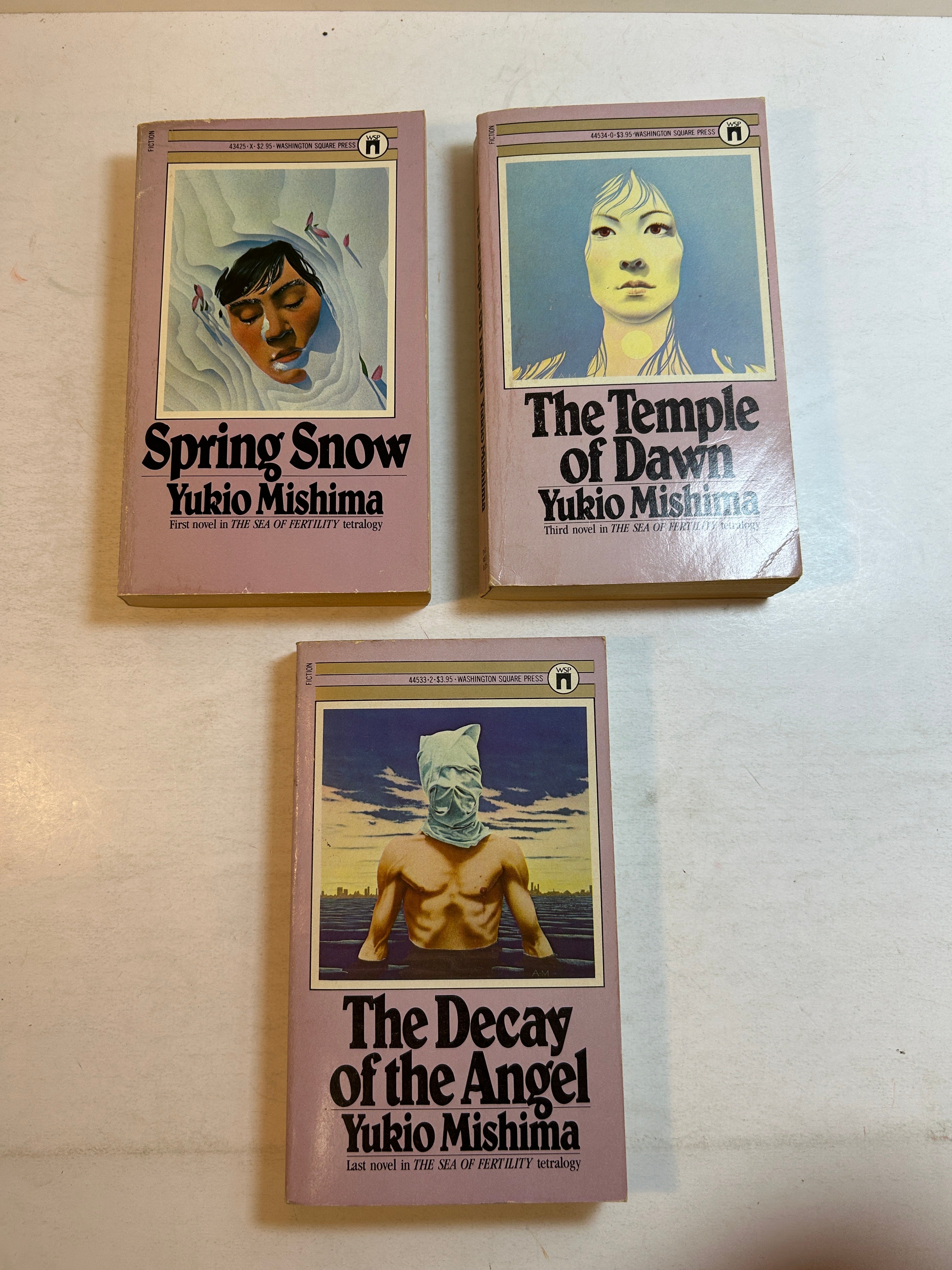 Lot of 3 Yukio Mishima: Spring Snow/Temple of Dawn/Decay of the Angel SC
