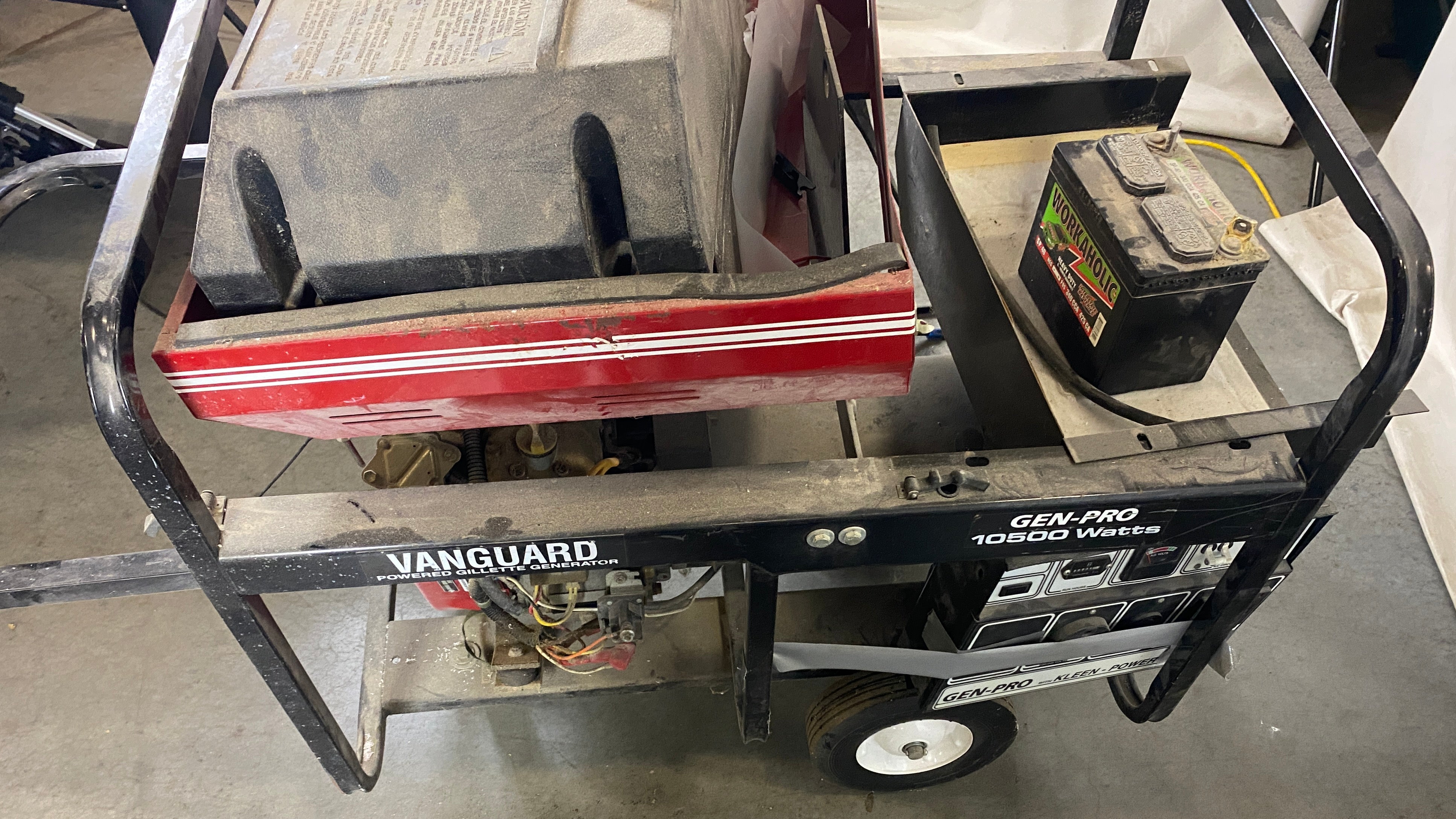 Vanguard Gen-Pro 10500 Watts Gas Generator w/ Breaker Box *Parts*
