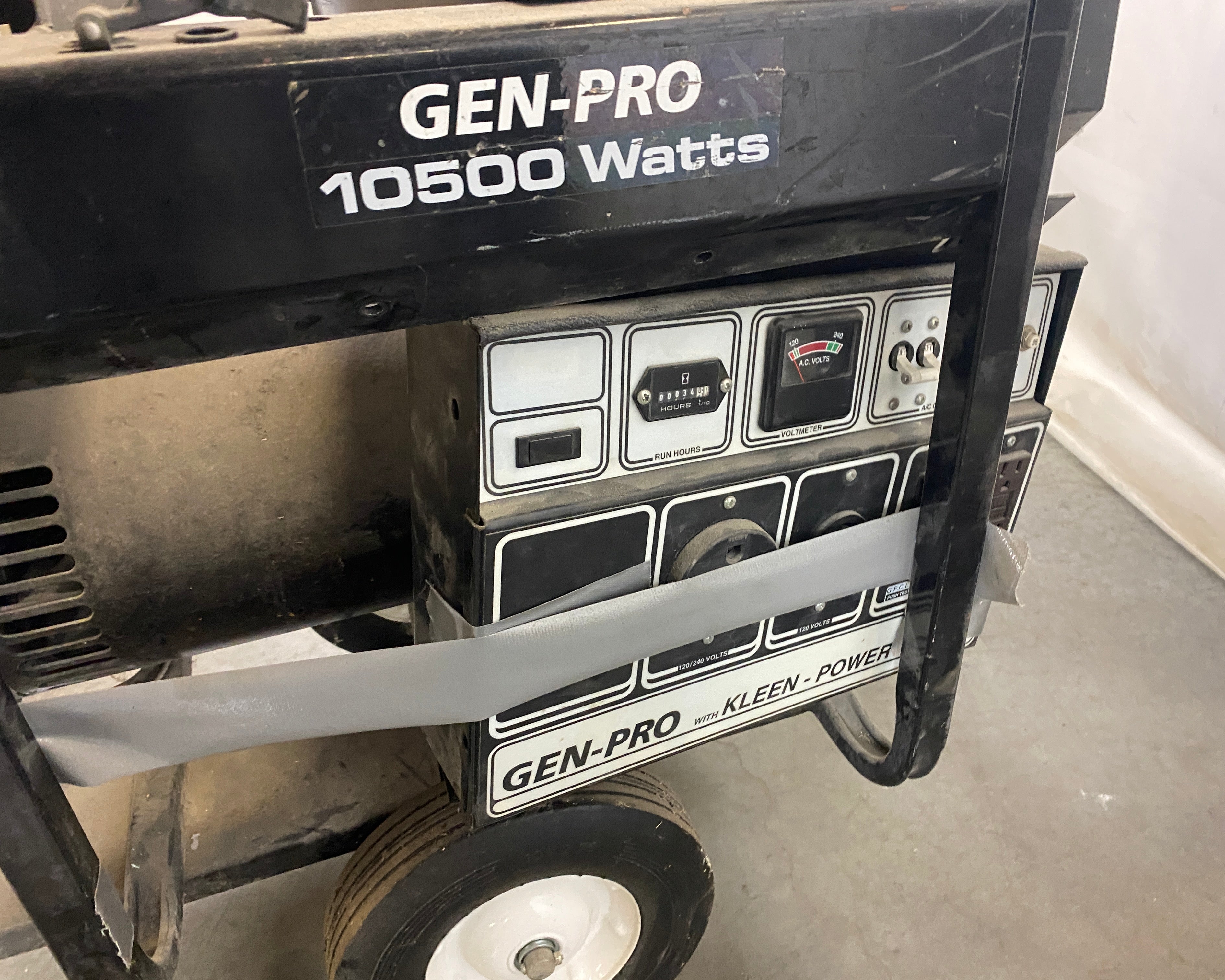 Vanguard Gen-Pro 10500 Watts Gas Generator w/ Breaker Box *Parts*