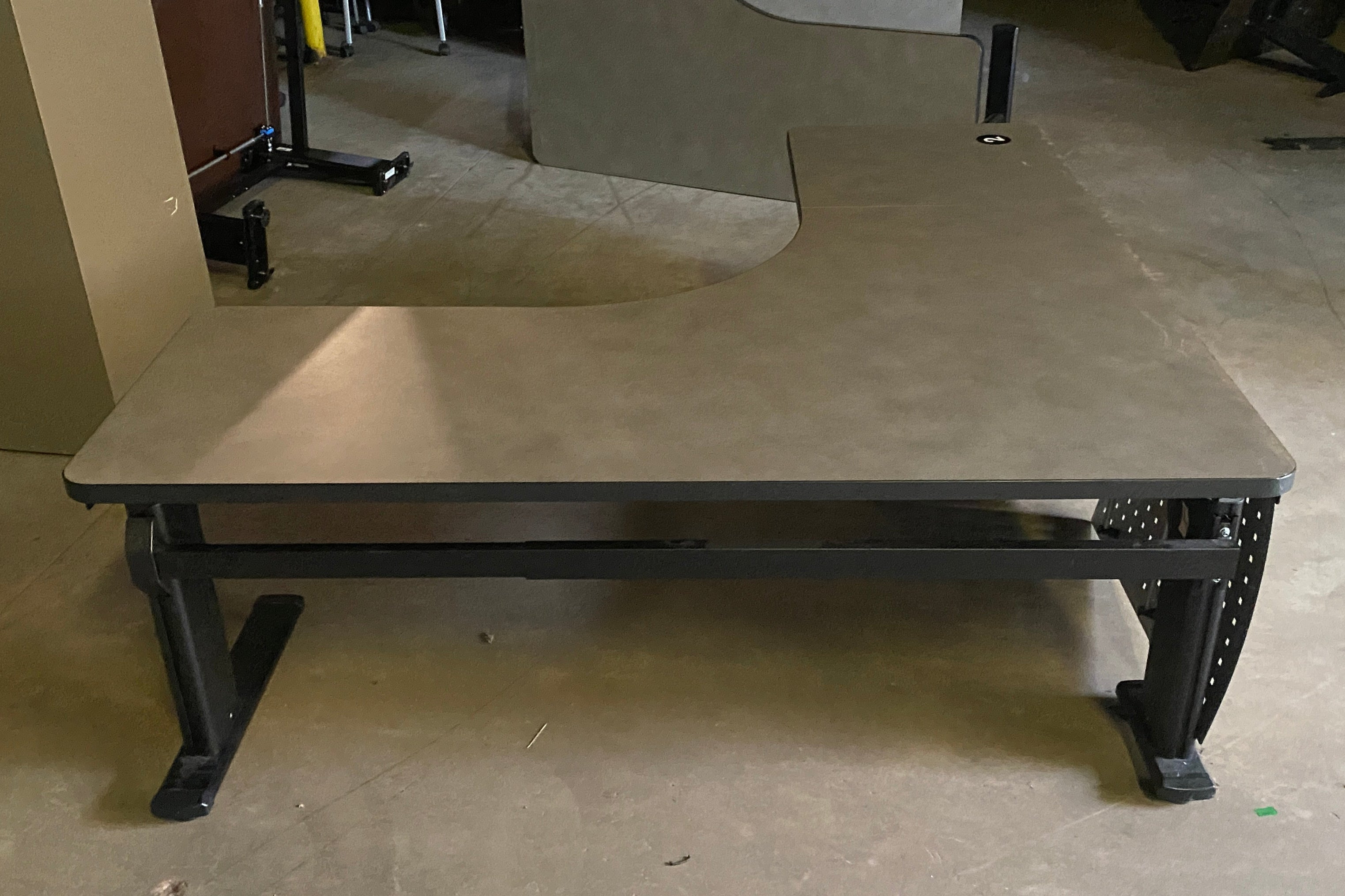 Steelcase #6080562 Laminate Corner Desk Adjustable