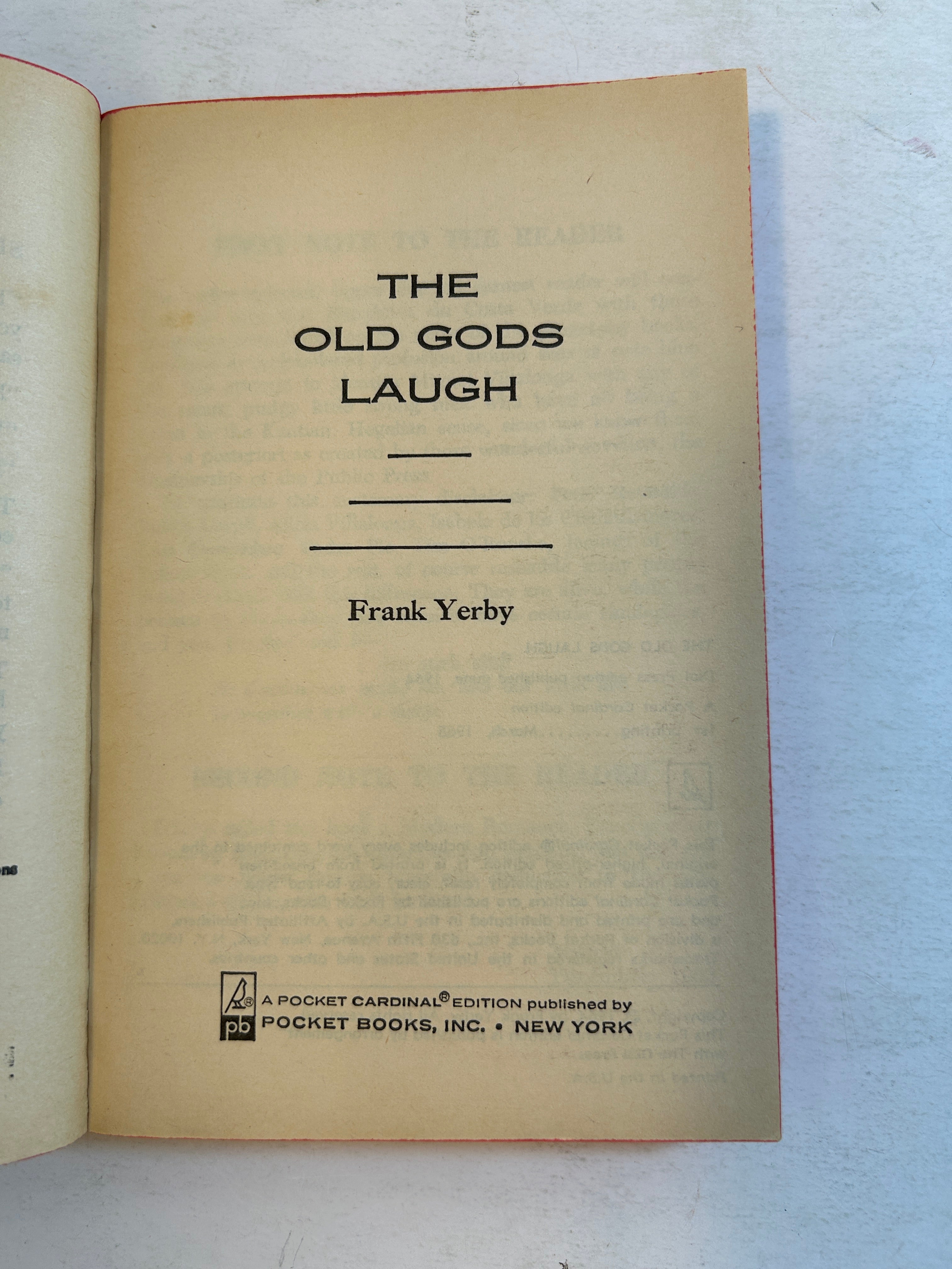 Lot of 5 Frank Yerby Novels 1959-1965 SC