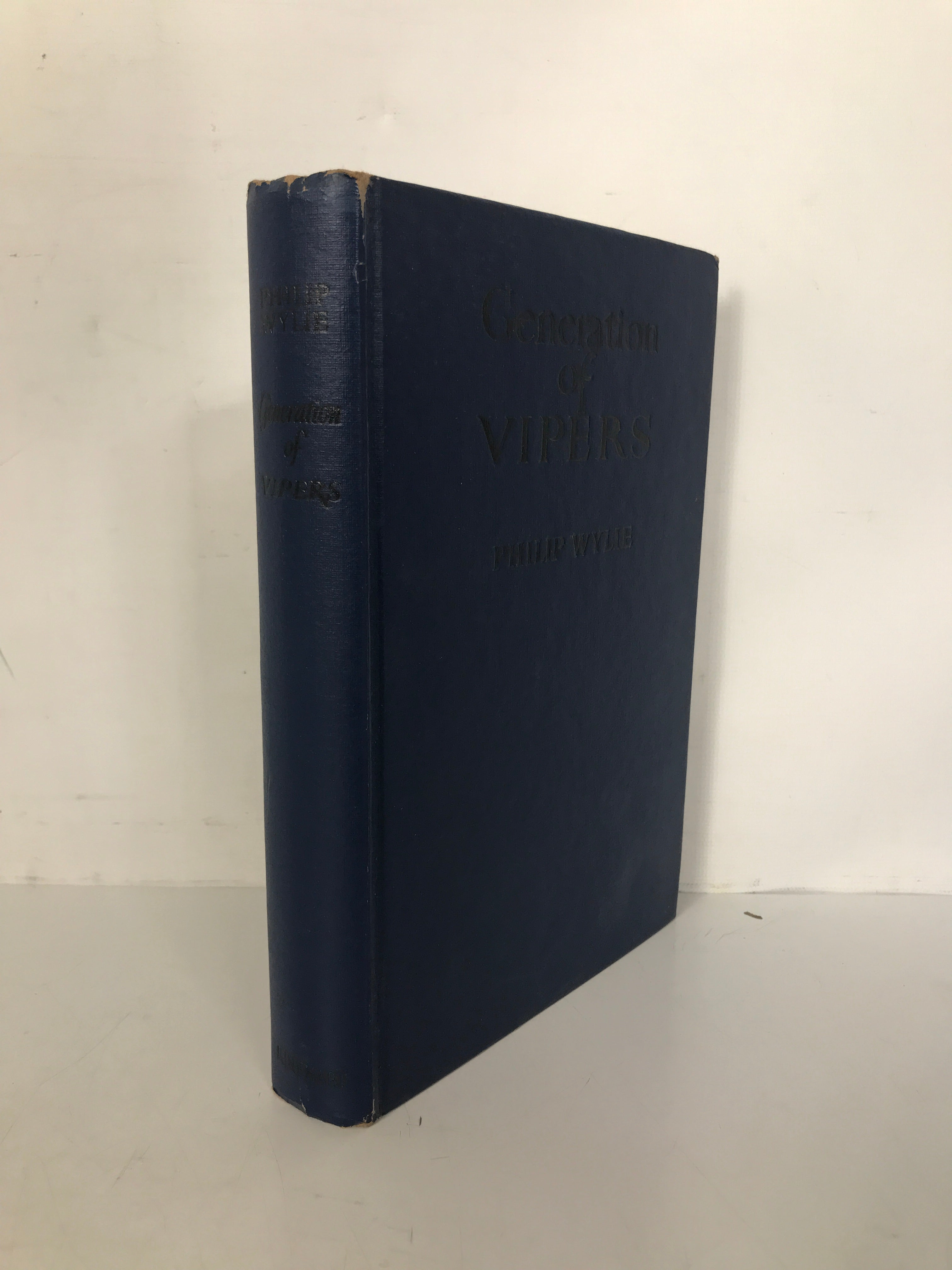 Generation of Vipers by Philip Wylie 1942 Signed HC