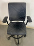 Steelcase #6205 Grey Patterned Adjustable Office Chair