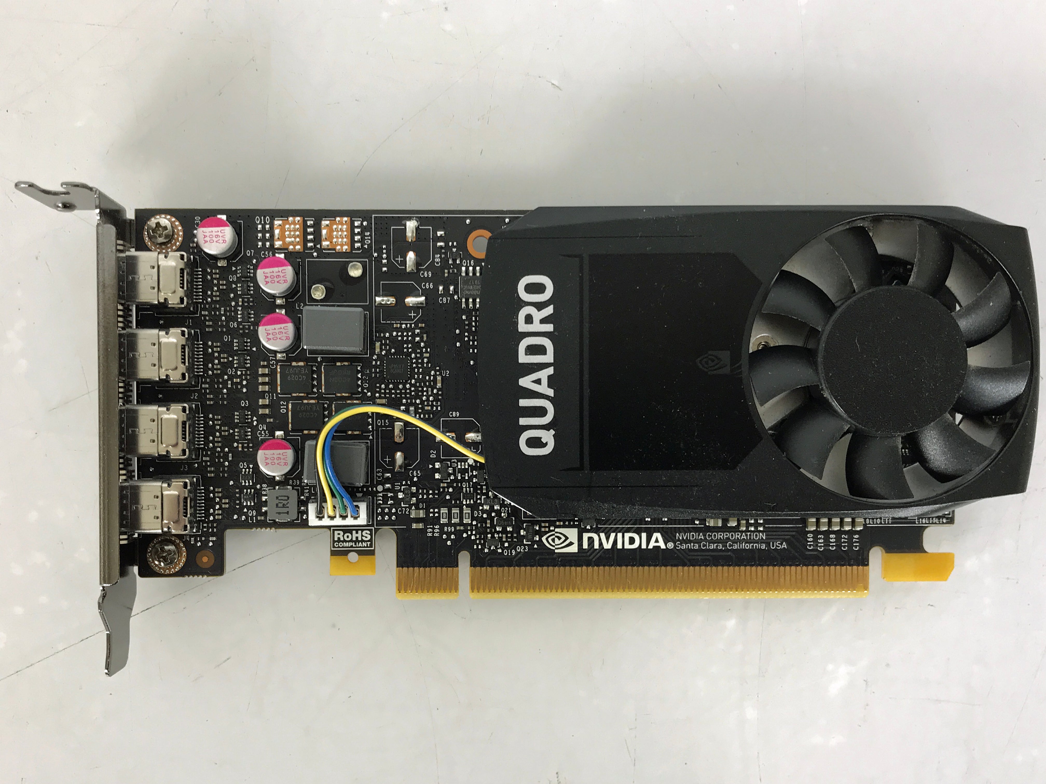 Nvidia Quadro P1000 4GB GDDR5 PCIe Video Graphics Card