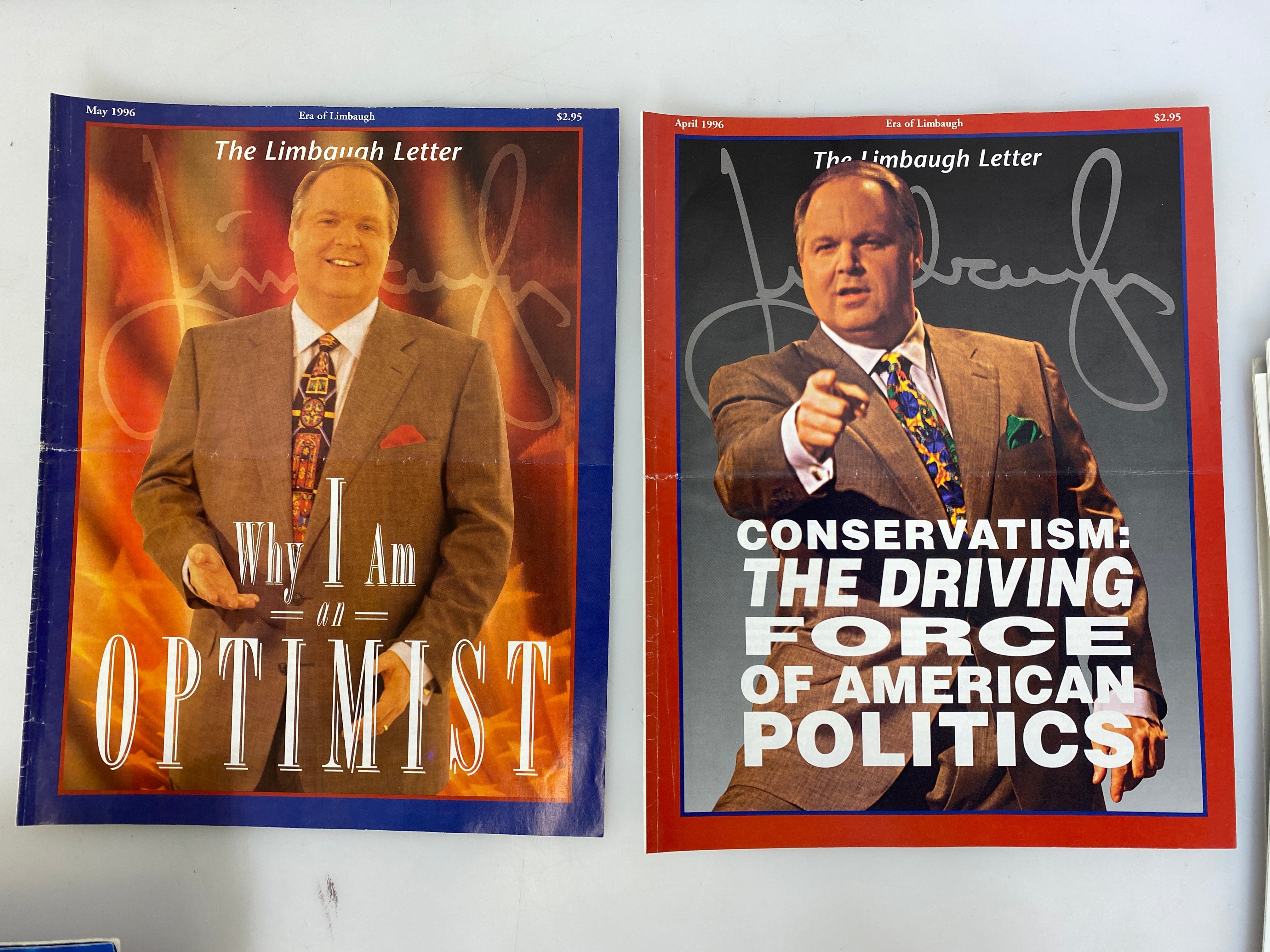 Collection of 200+ Limbaugh Letters Rush Limbaugh newsletters 1994-2013