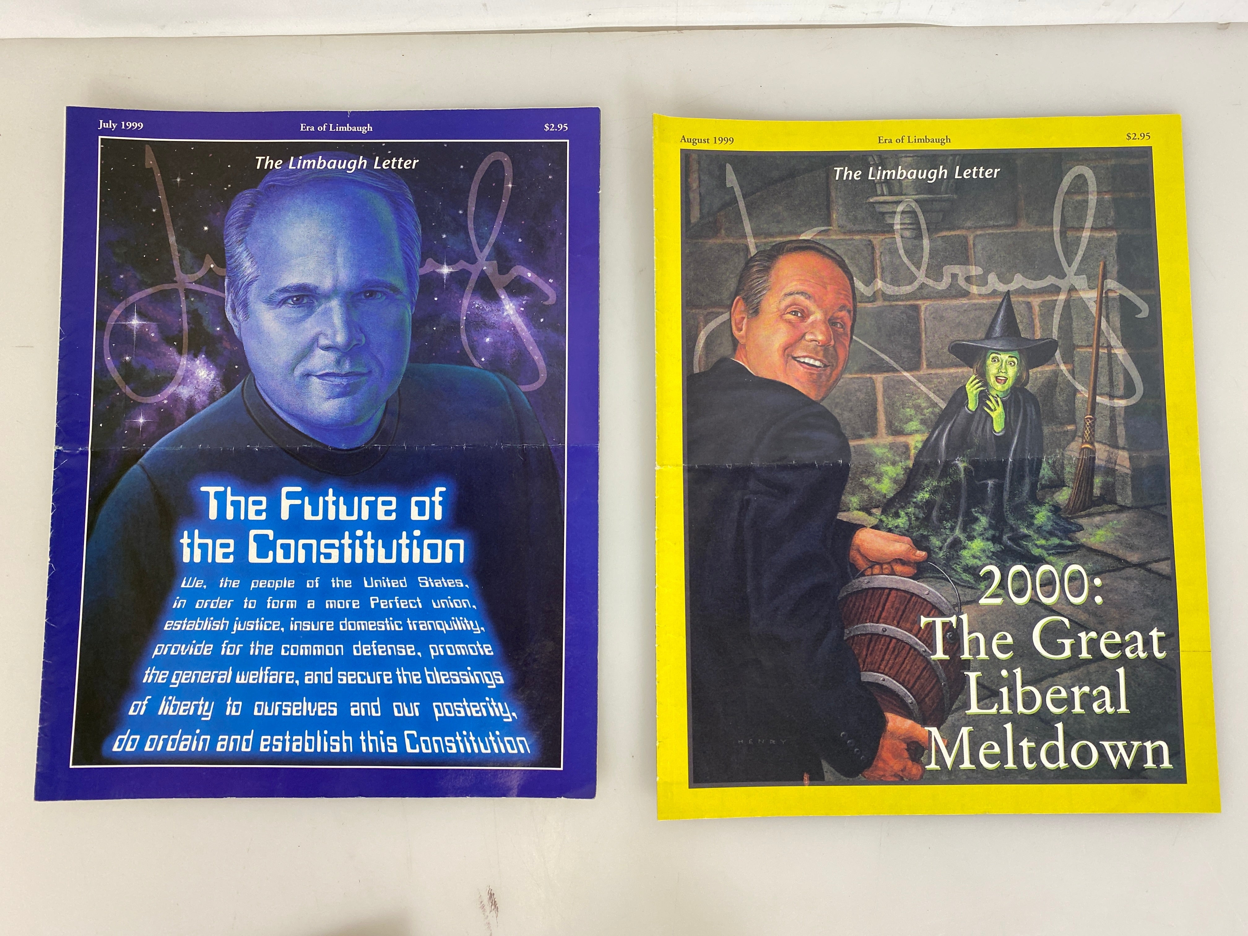 Collection of 200+ Limbaugh Letters Rush Limbaugh newsletters 1994-2013