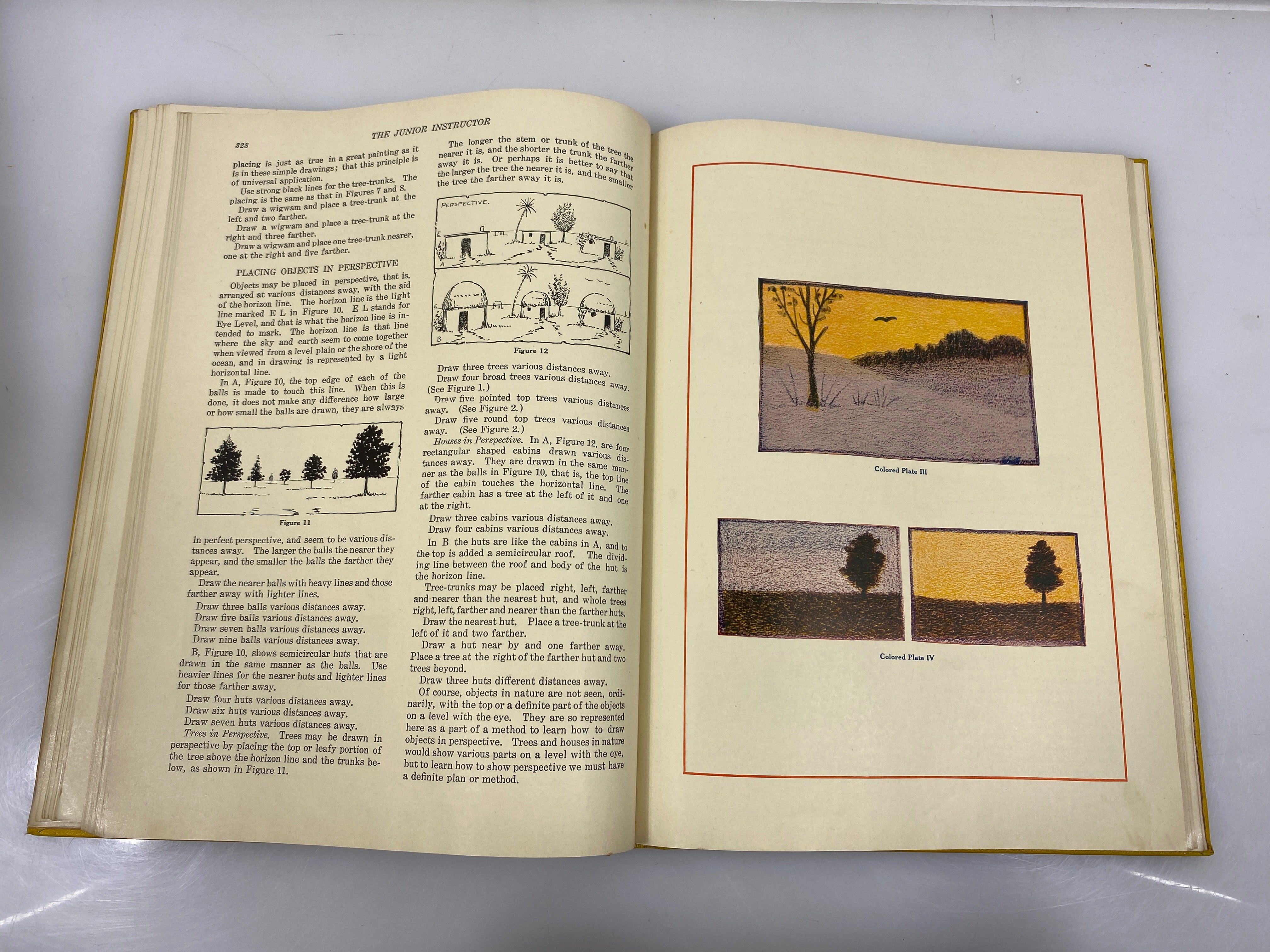Set of 2 The Junior Instructor in Two Books E.M. Hale and Company 1943 HC
