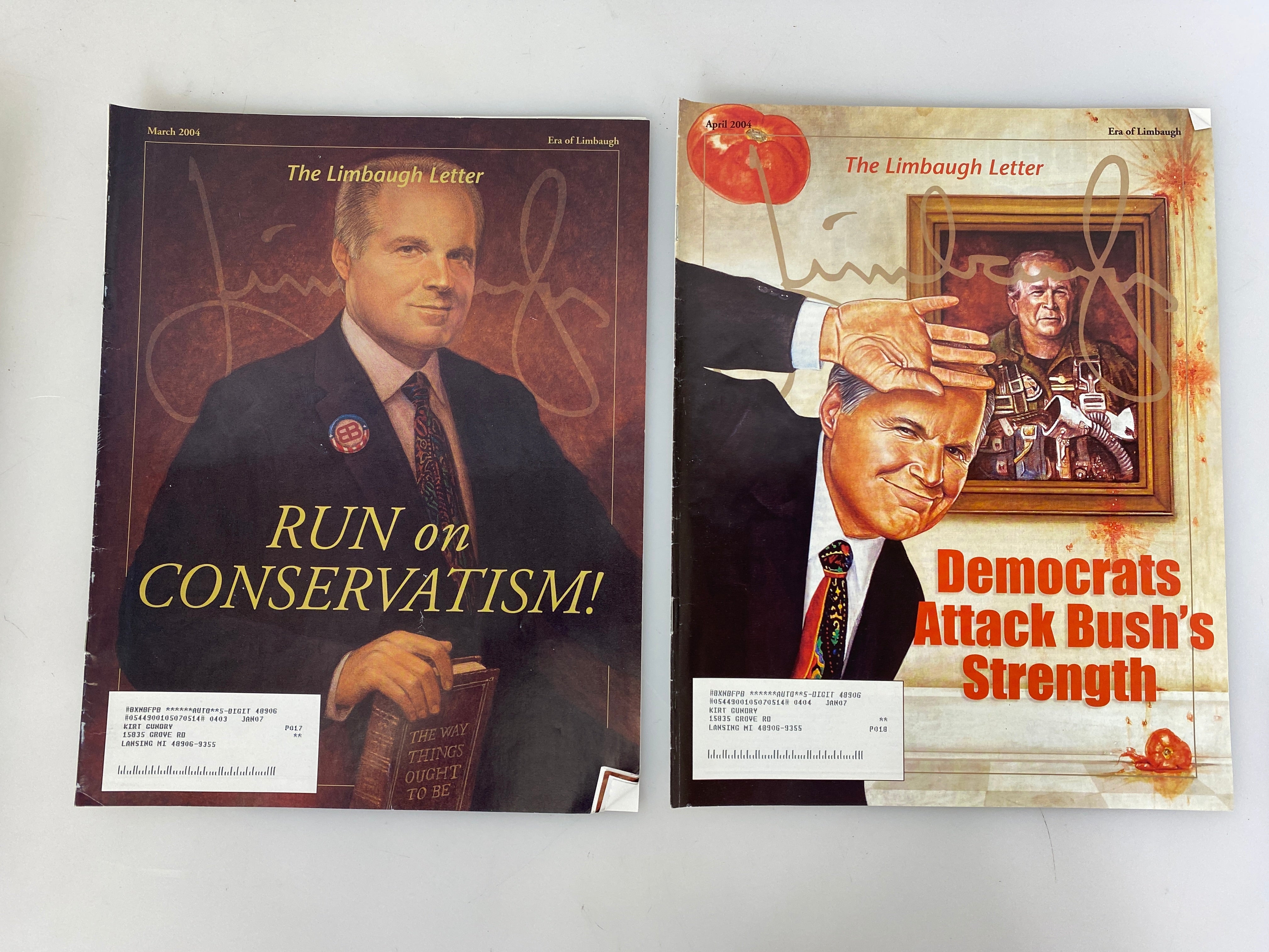 Collection of 200+ Limbaugh Letters Rush Limbaugh newsletters 1994-2013