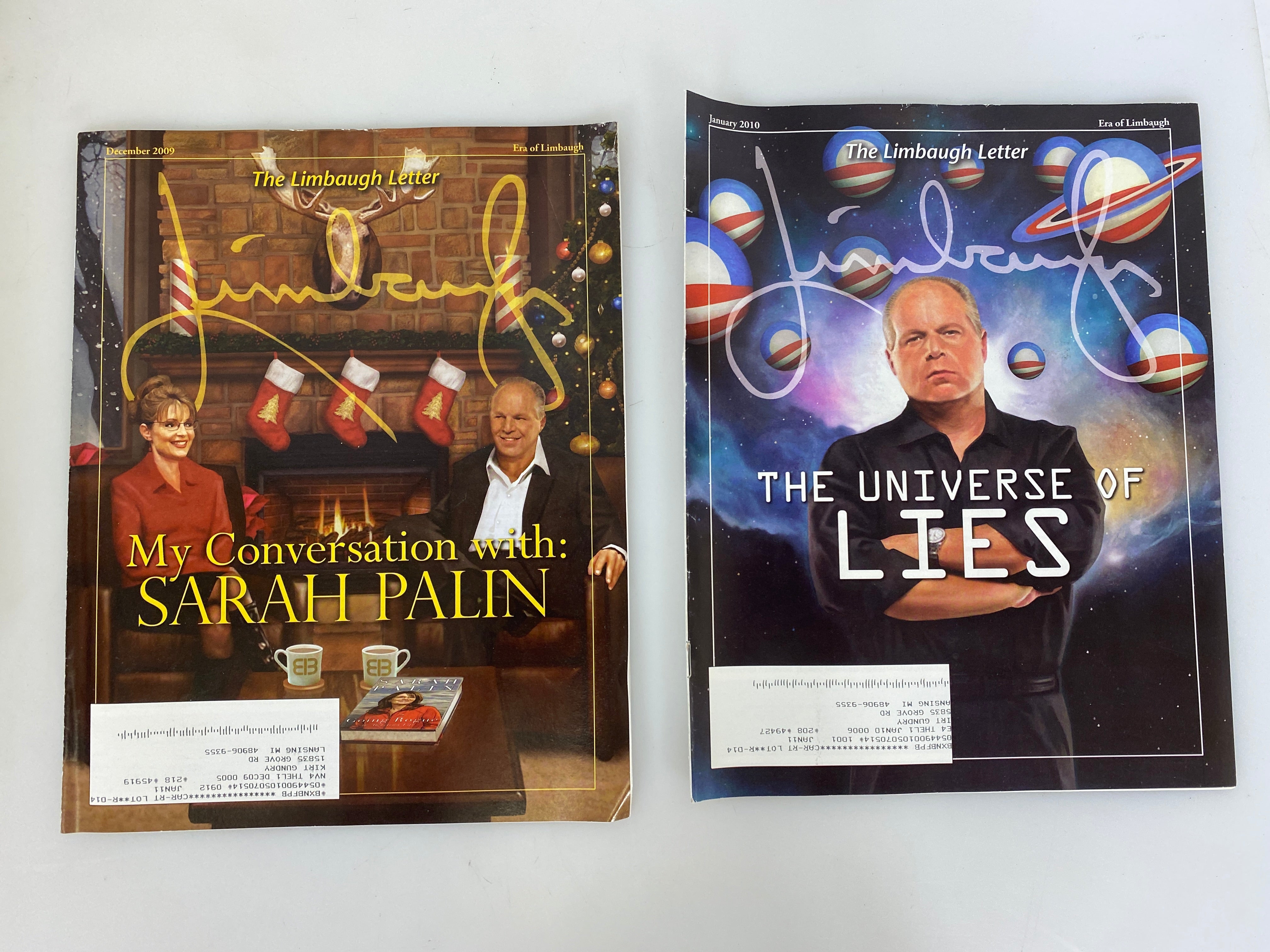 Collection of 200+ Limbaugh Letters Rush Limbaugh newsletters 1994-2013