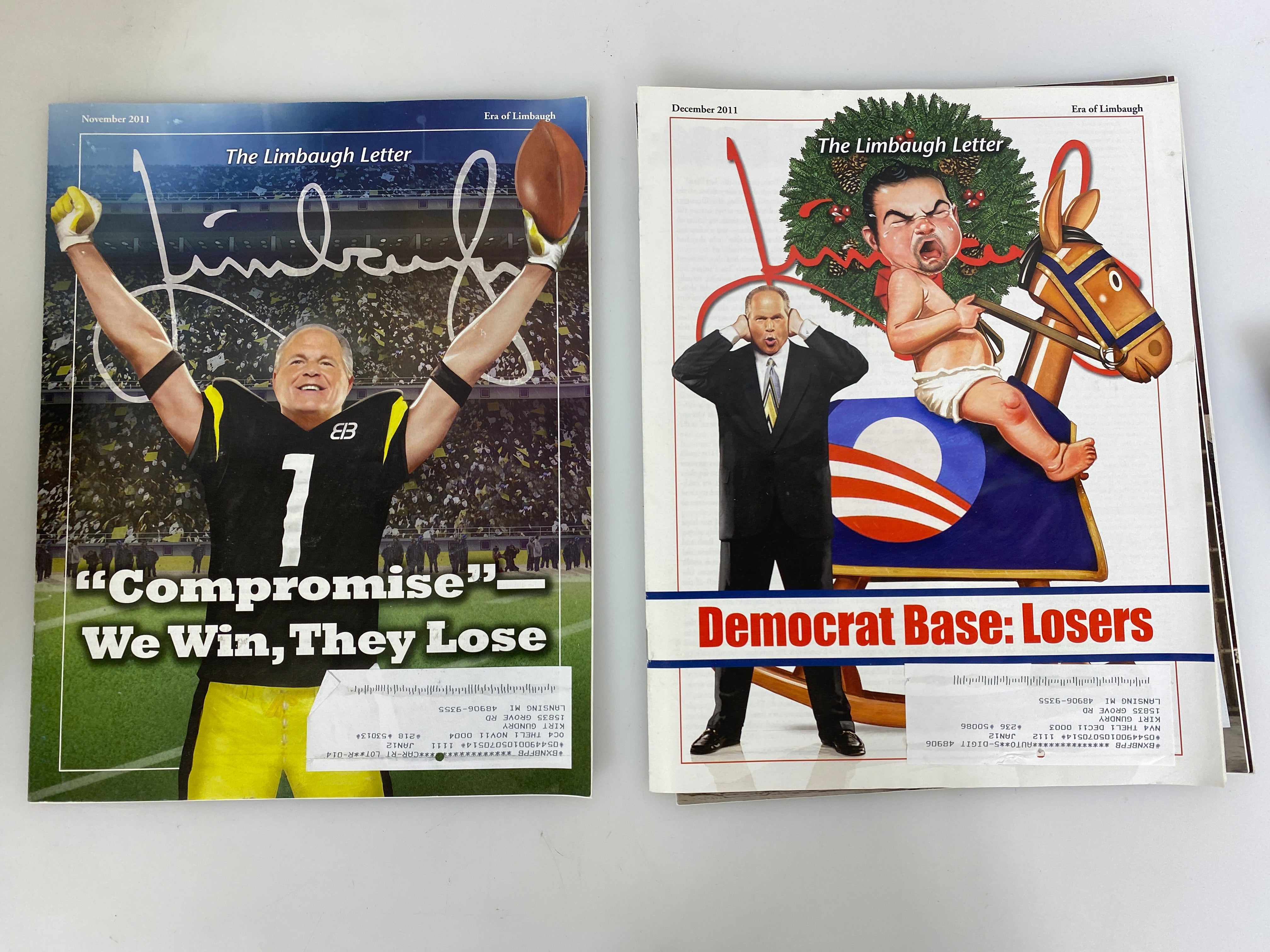 Collection of 200+ Limbaugh Letters Rush Limbaugh newsletters 1994-2013