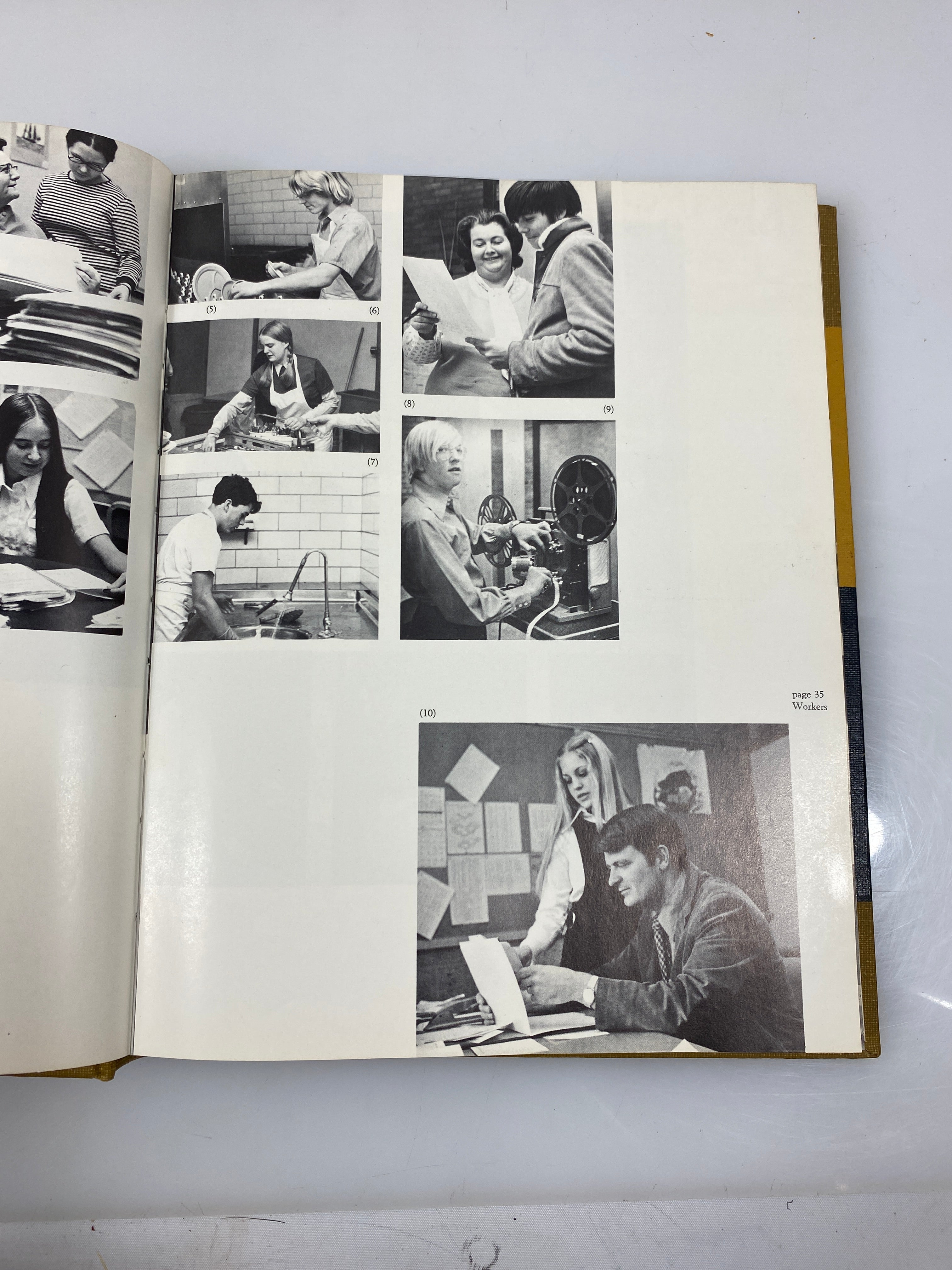 1972 'Piper' Seaholm High School Yearbook Birmingham Michigan HC