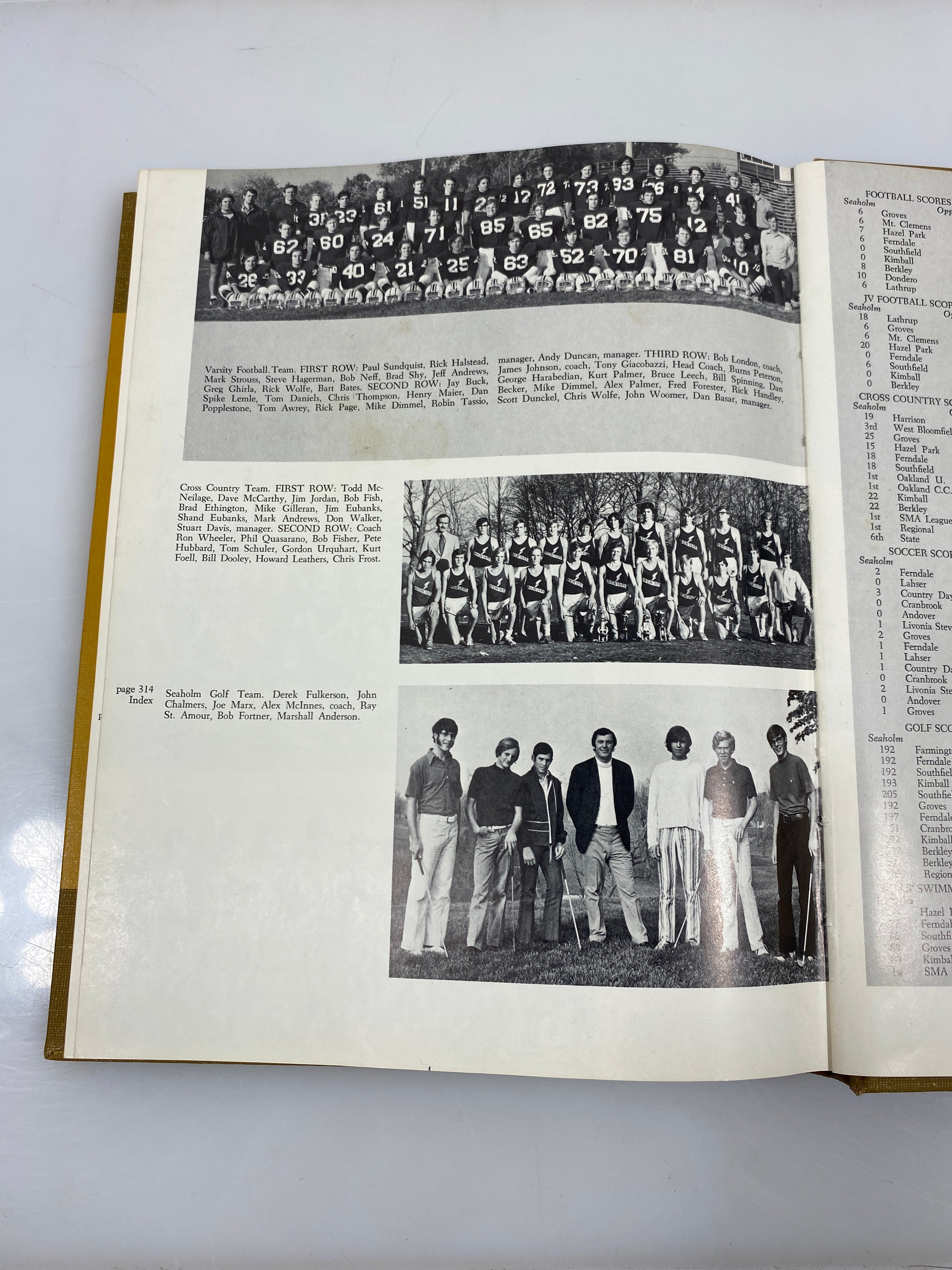 1972 'Piper' Seaholm High School Yearbook Birmingham Michigan HC