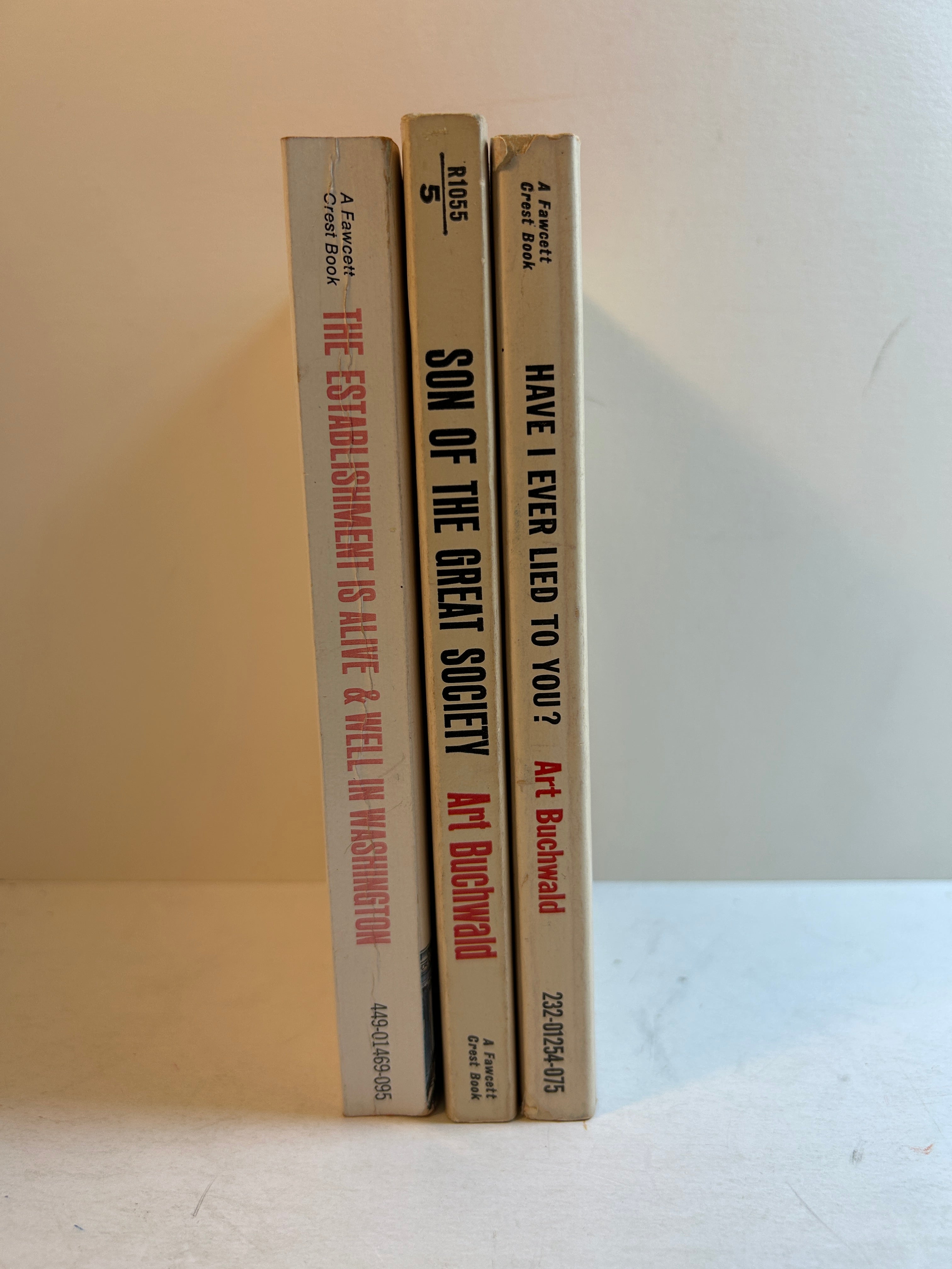 Lot of Art Buchwald Political Comedies 1967-69 SC