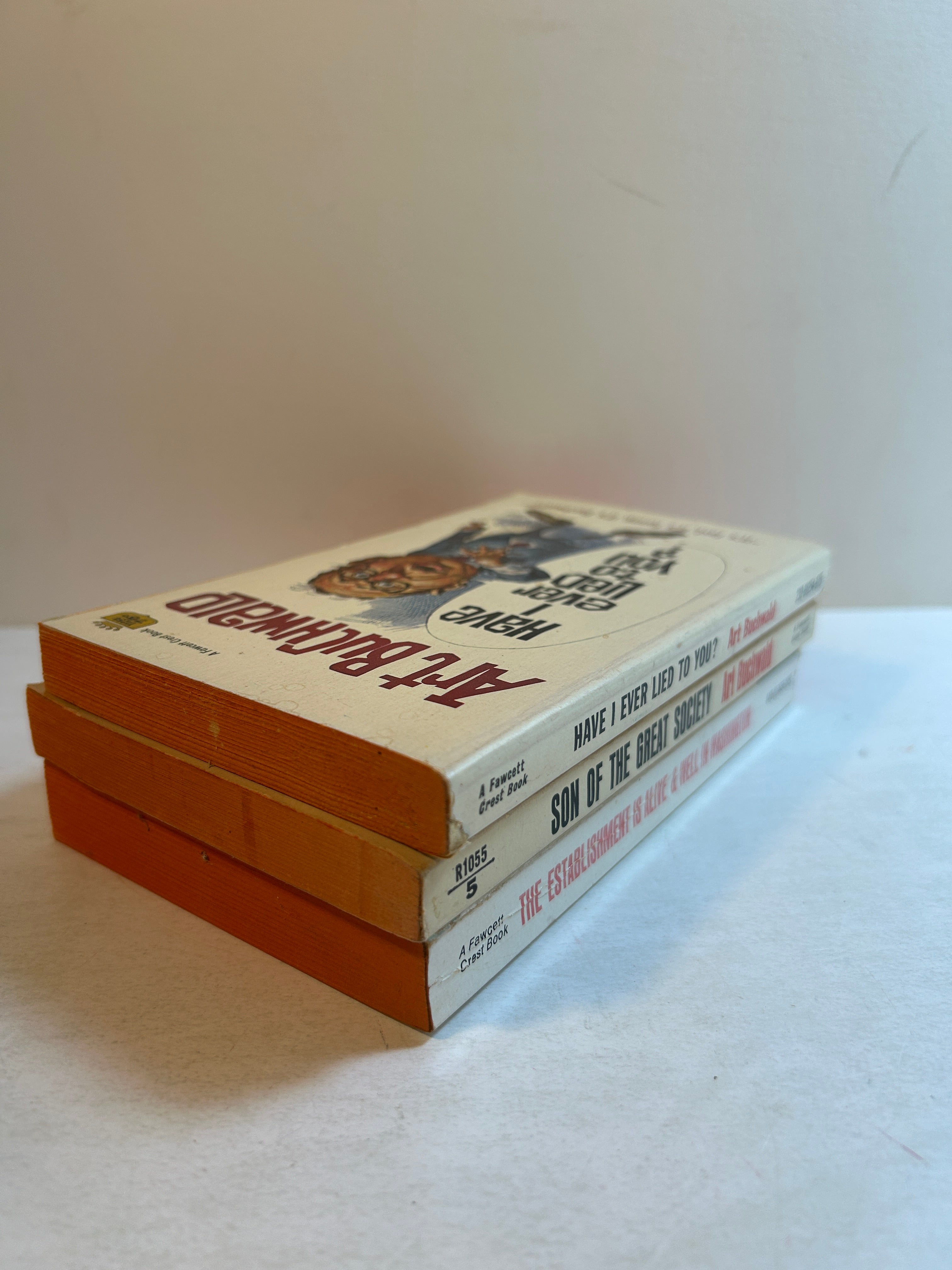 Lot of Art Buchwald Political Comedies 1967-69 SC