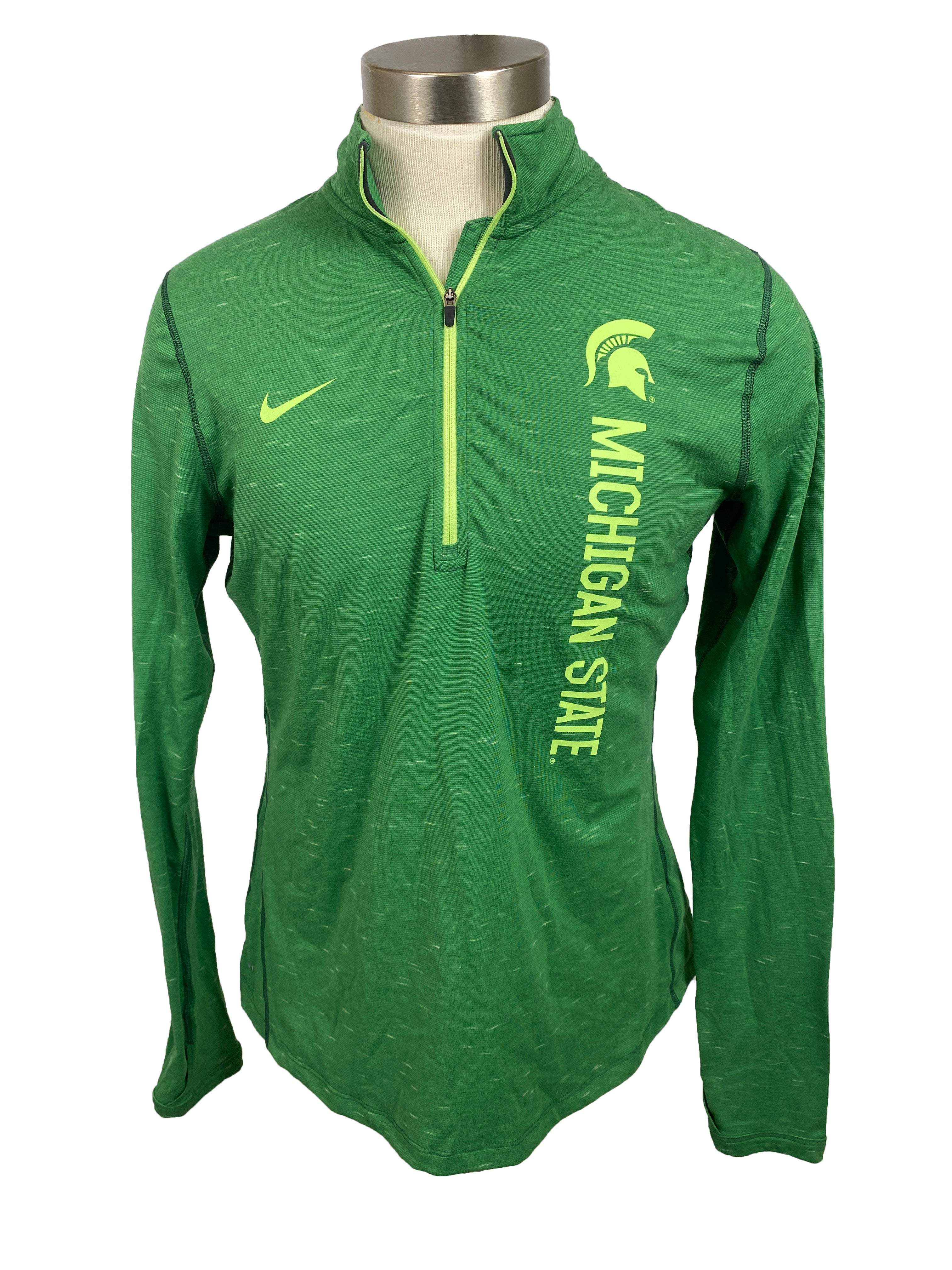 Nike Green Quarter Zip Men's Size L